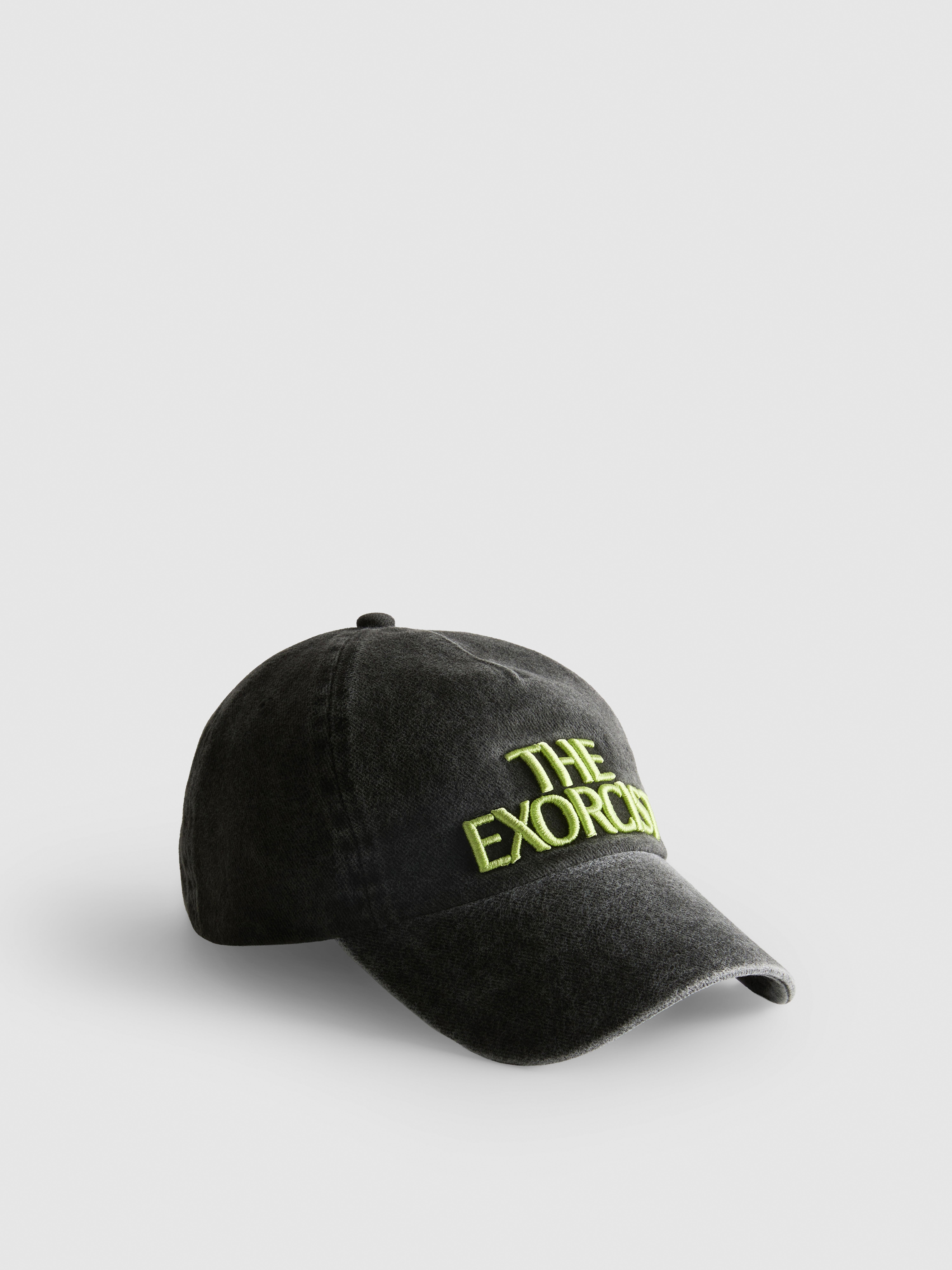 Mens Grey The Exorcist Embroidered Baseball Cap | Primark