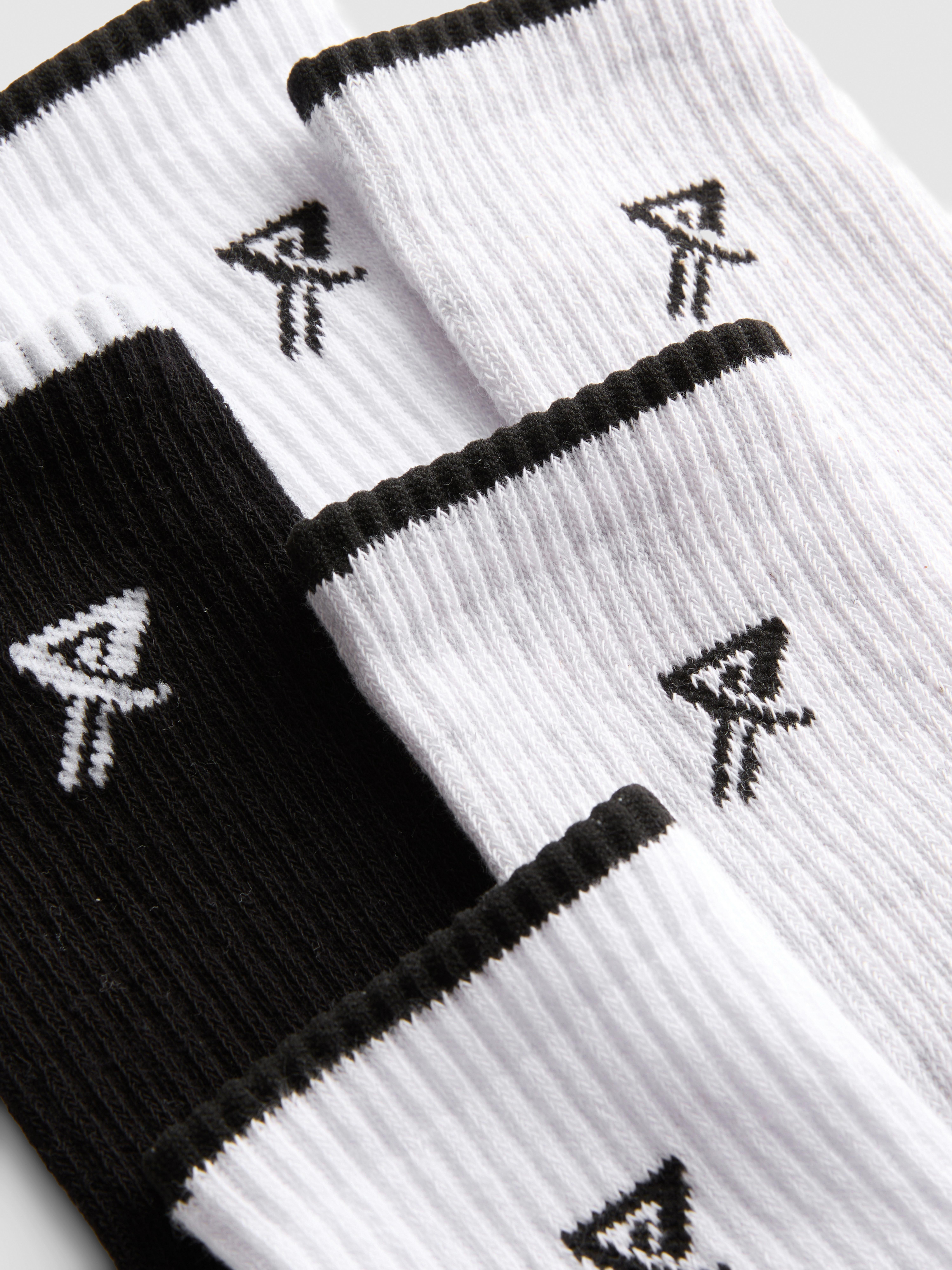 5pk Active Cotton-Rich Ankle Socks