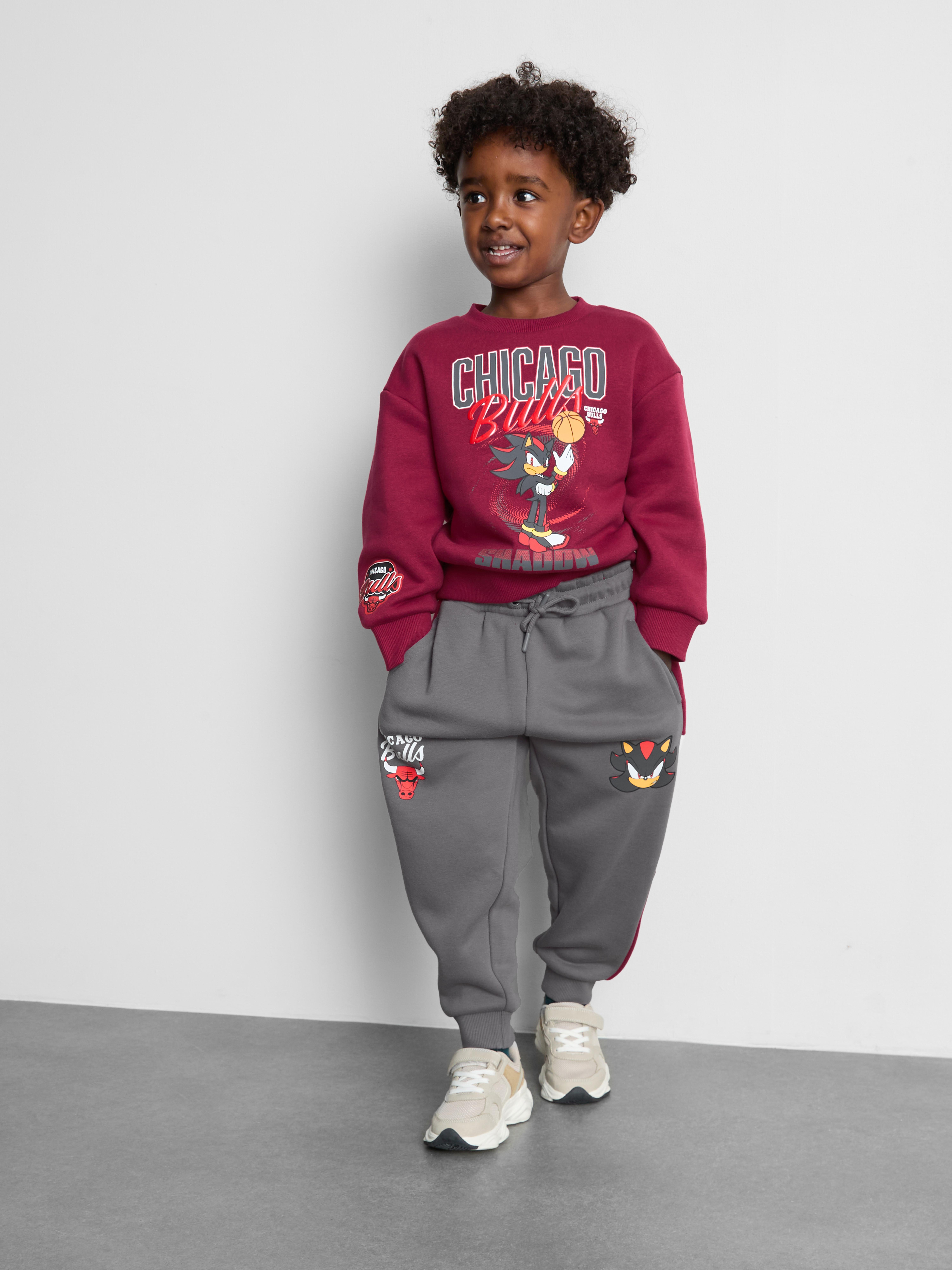 1-9yrs | Chicago Bulls x Shadow The Hedgehog Joggers