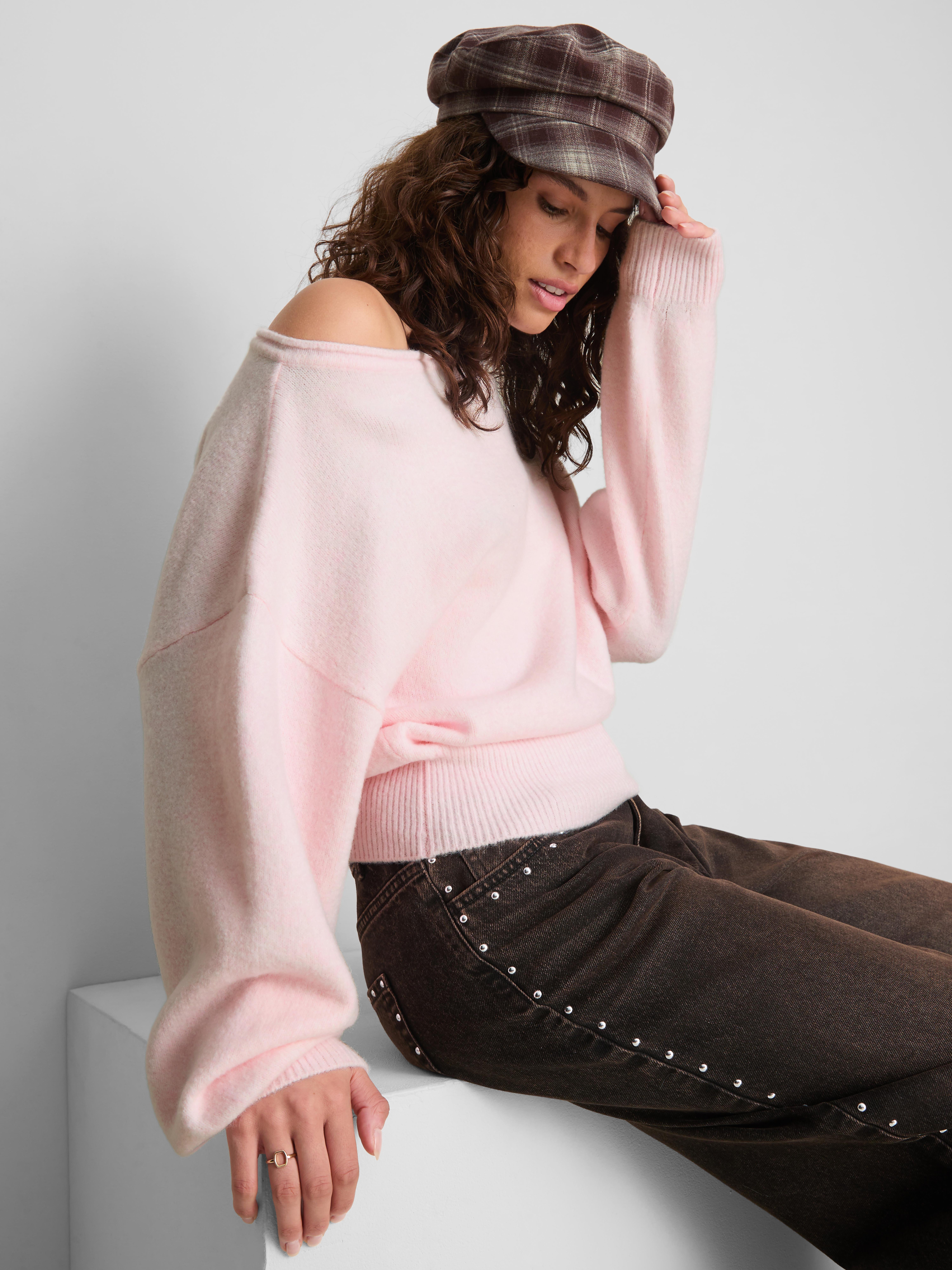 The Primark Scene | Off The Shoulder Knitted Sweater