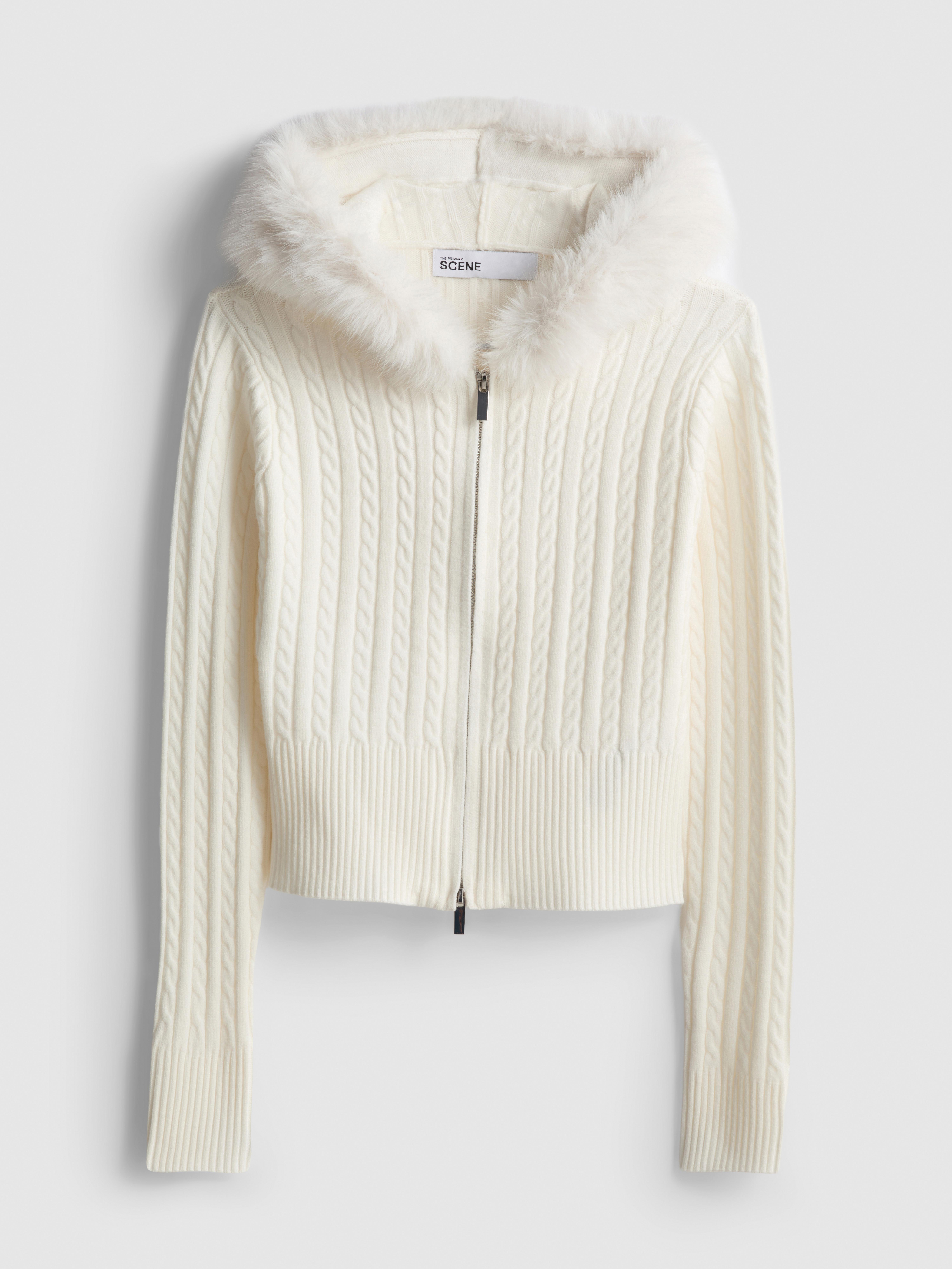 The Primark Scene | Cable Knit Zip-Up Hoodie