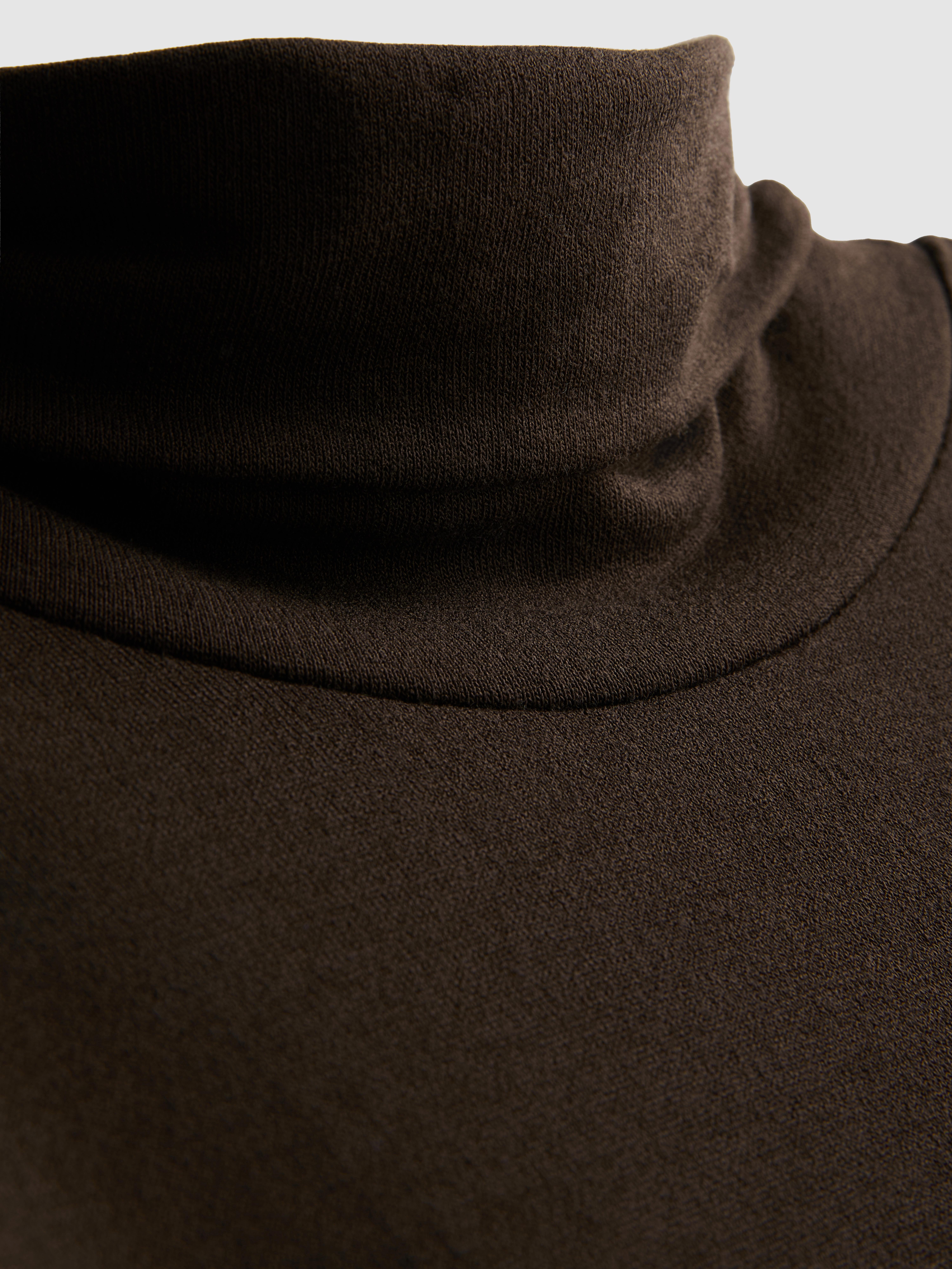 Long-Sleeve Roll-Neck Top