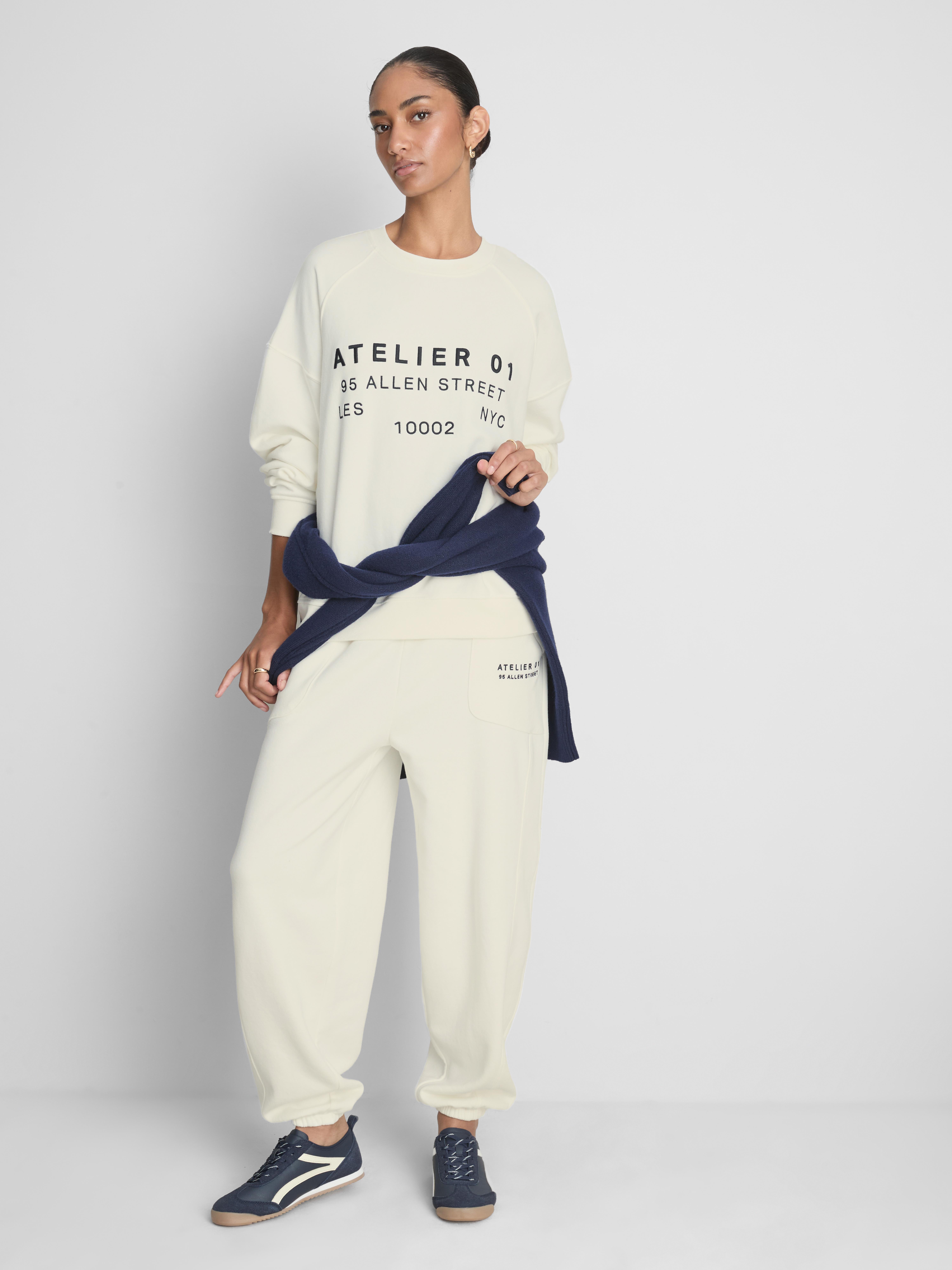 Cotton-Rich Atelier Sweatshirt