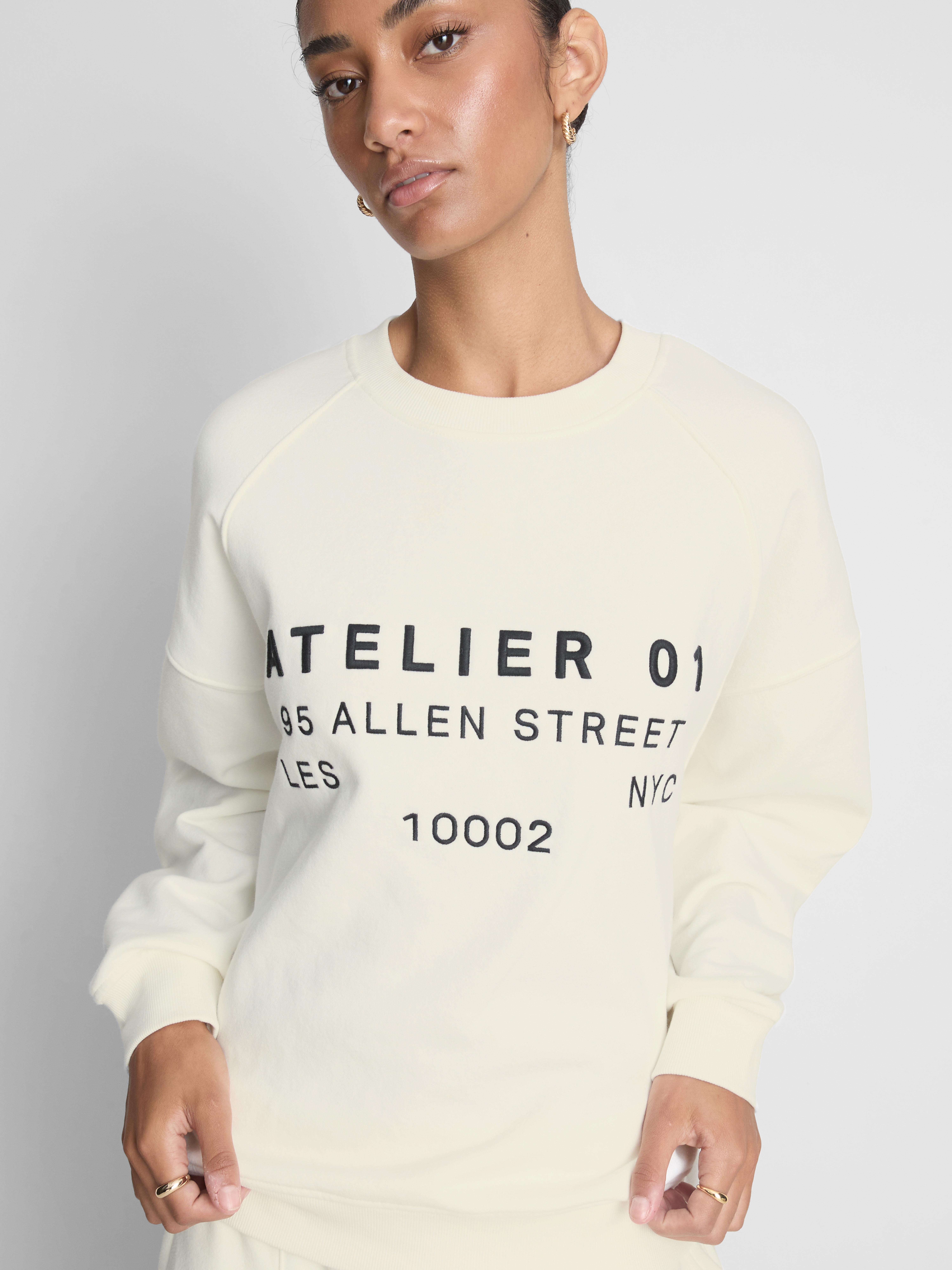 Cotton-Rich Atelier Sweatshirt