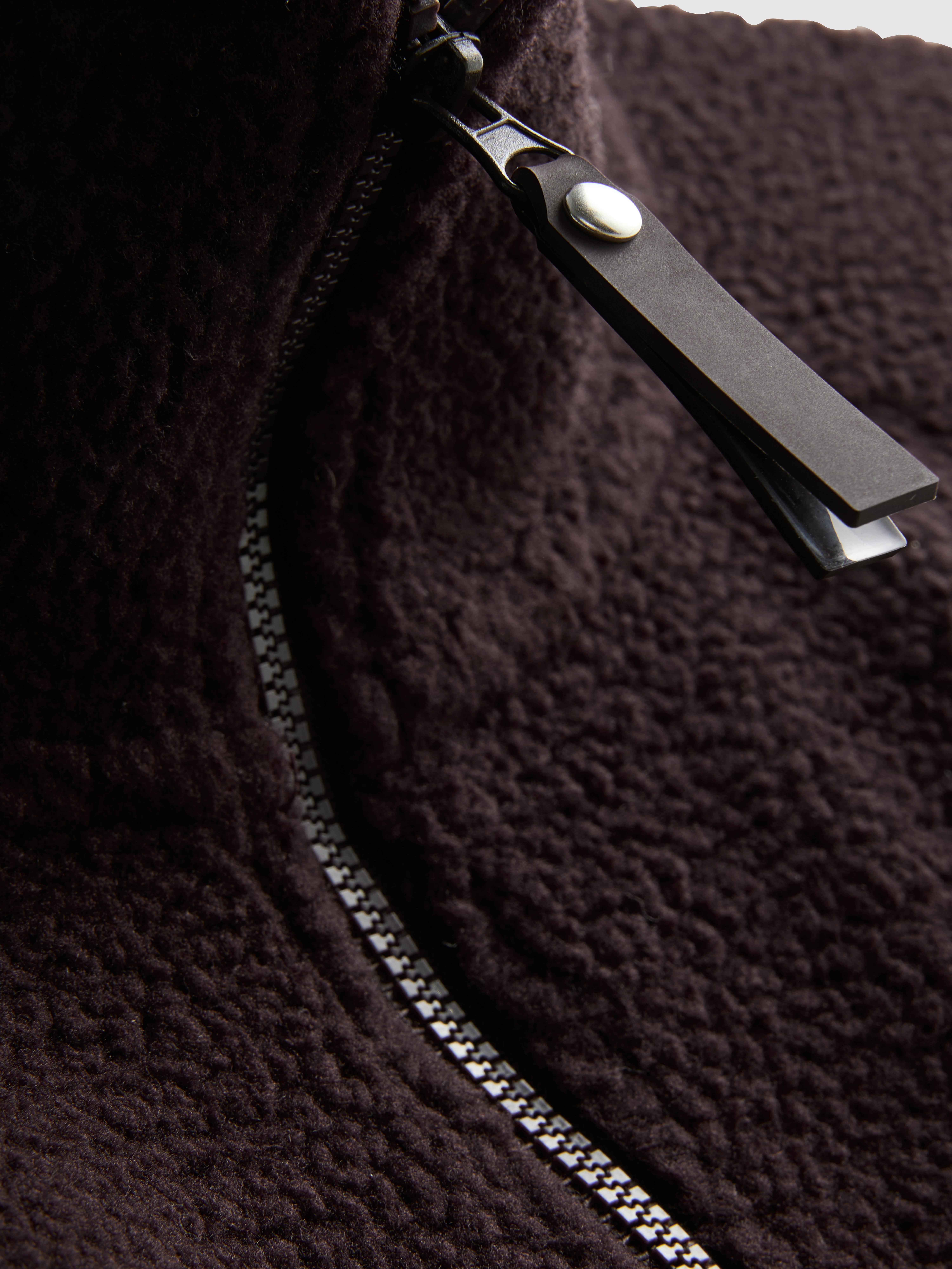 Primark Form | Borg Longline Half-Zip Sweatshirt