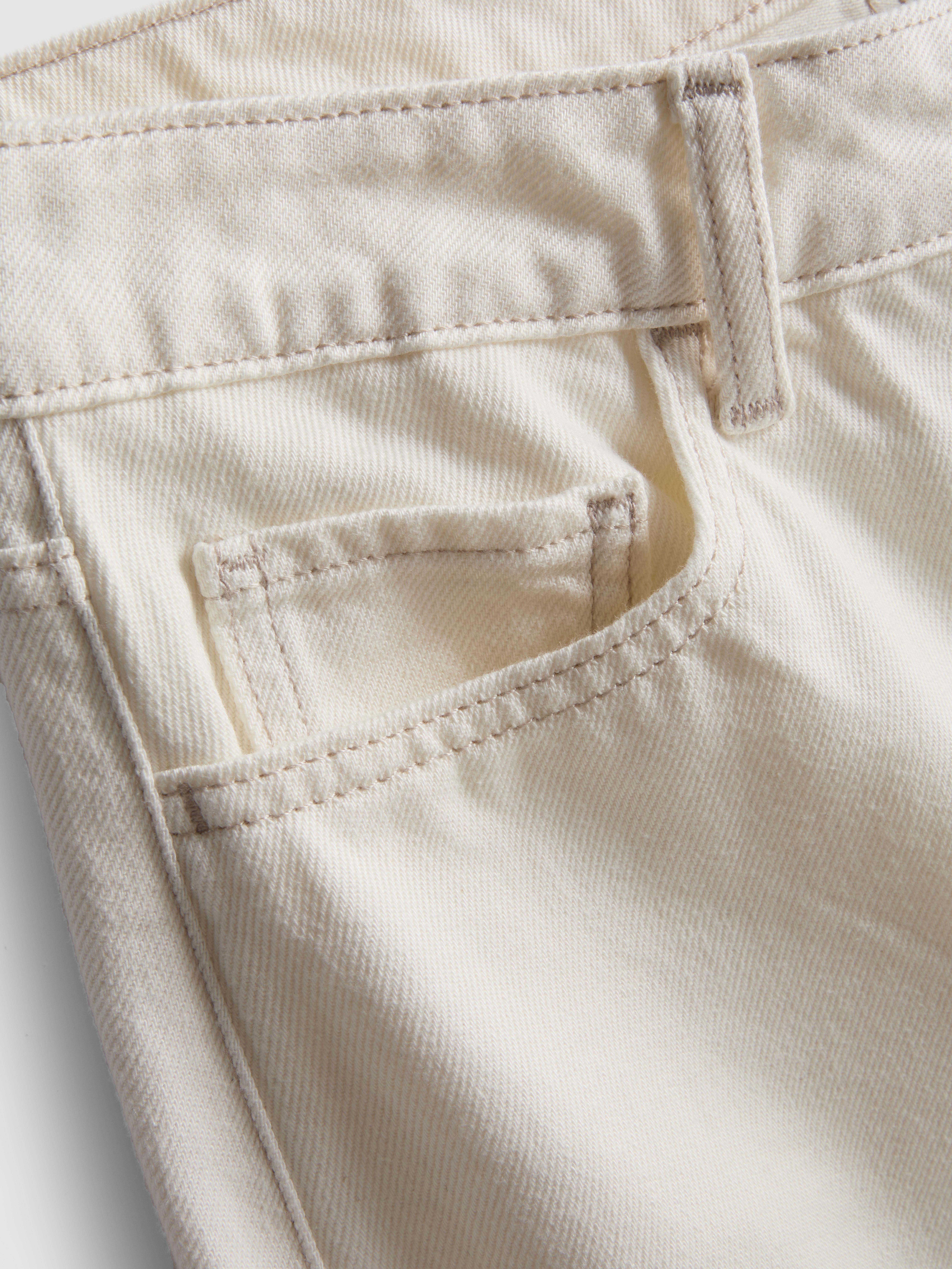 Cotton Rich Barrel Leg Jeans