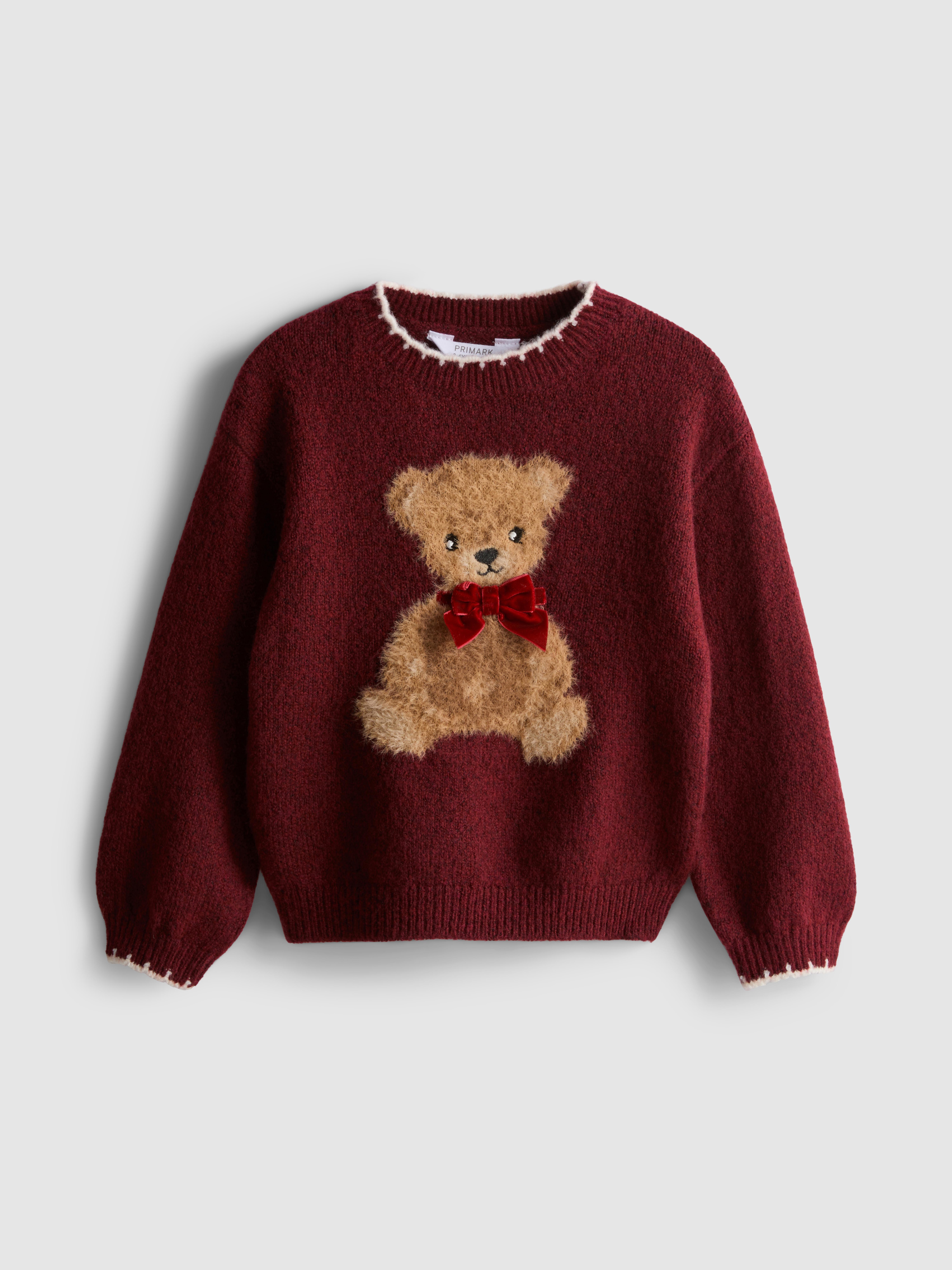 1-9yrs | Bear Graphic Sweater