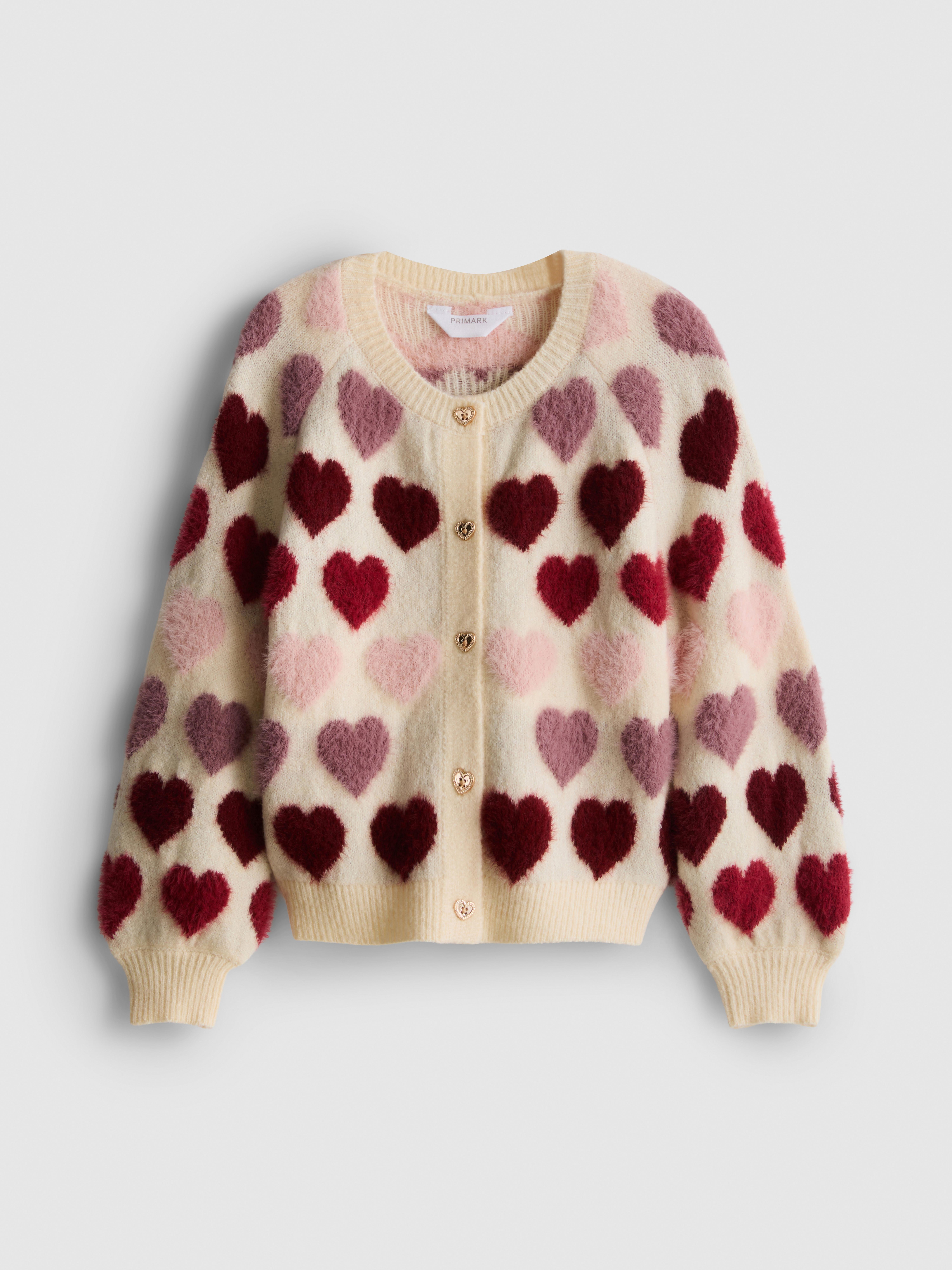 1-9yrs | Heart Cardigan