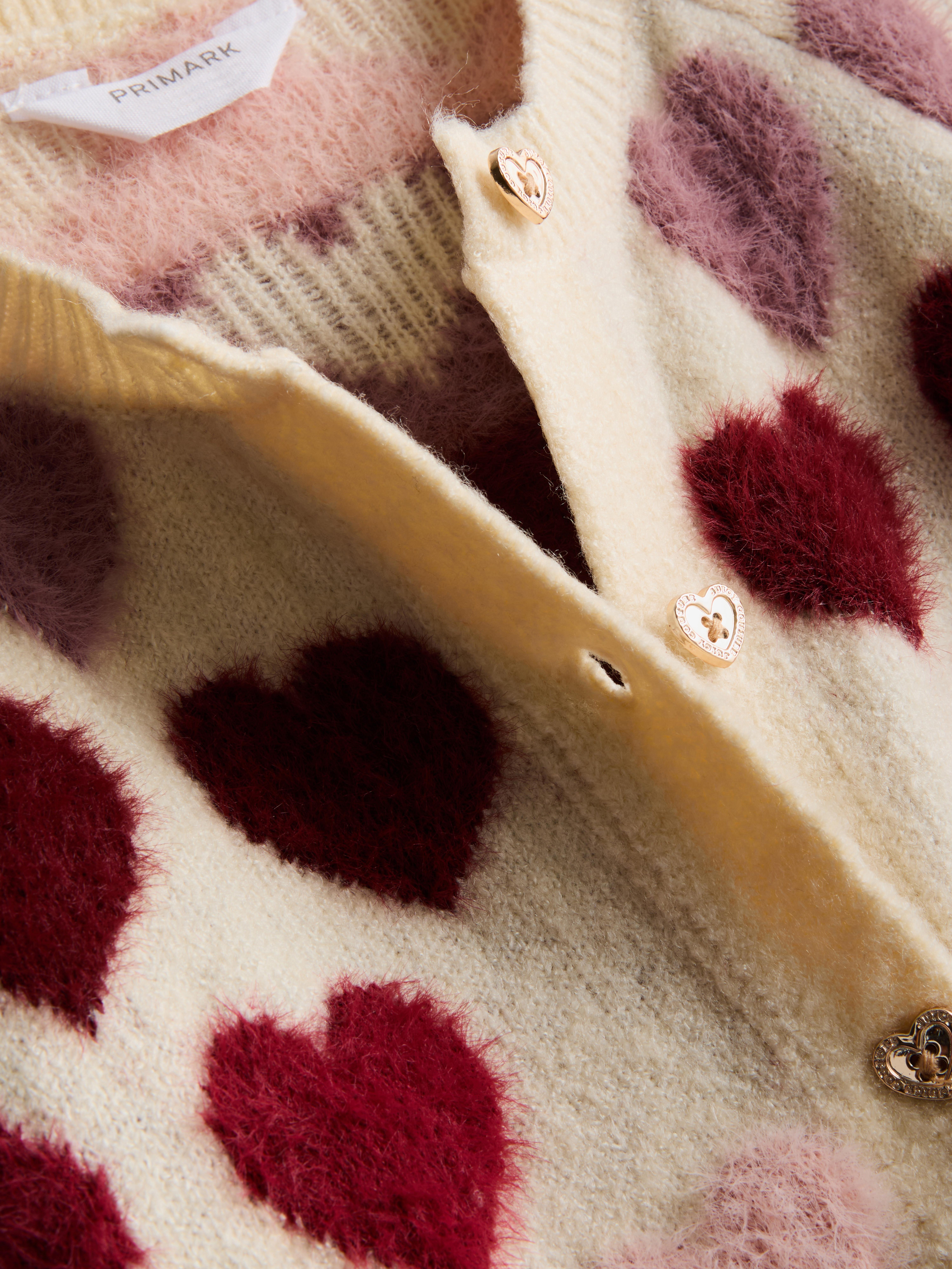1-9yrs | Heart Cardigan