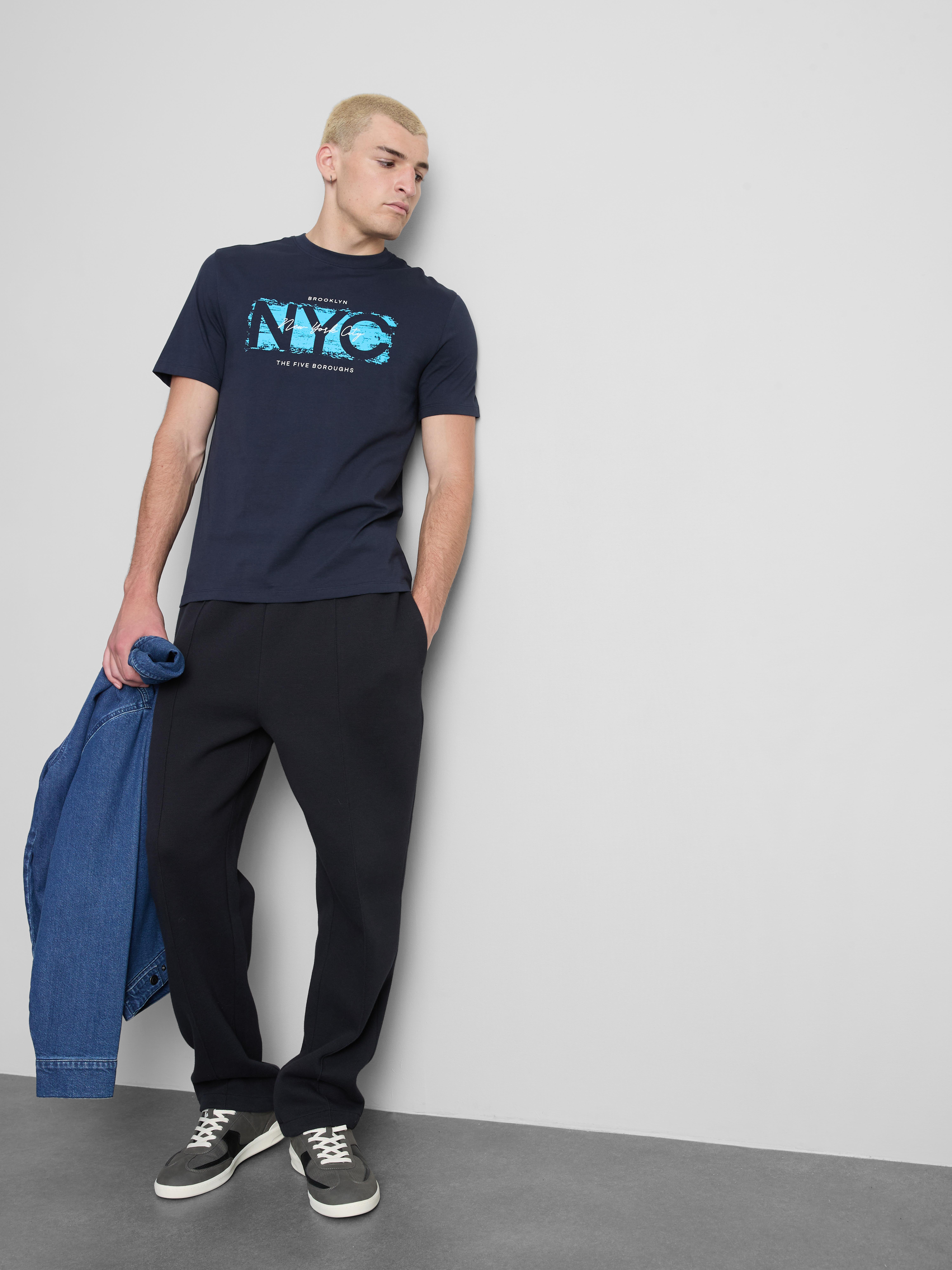 „NYC“ T-Shirt mit Grafik