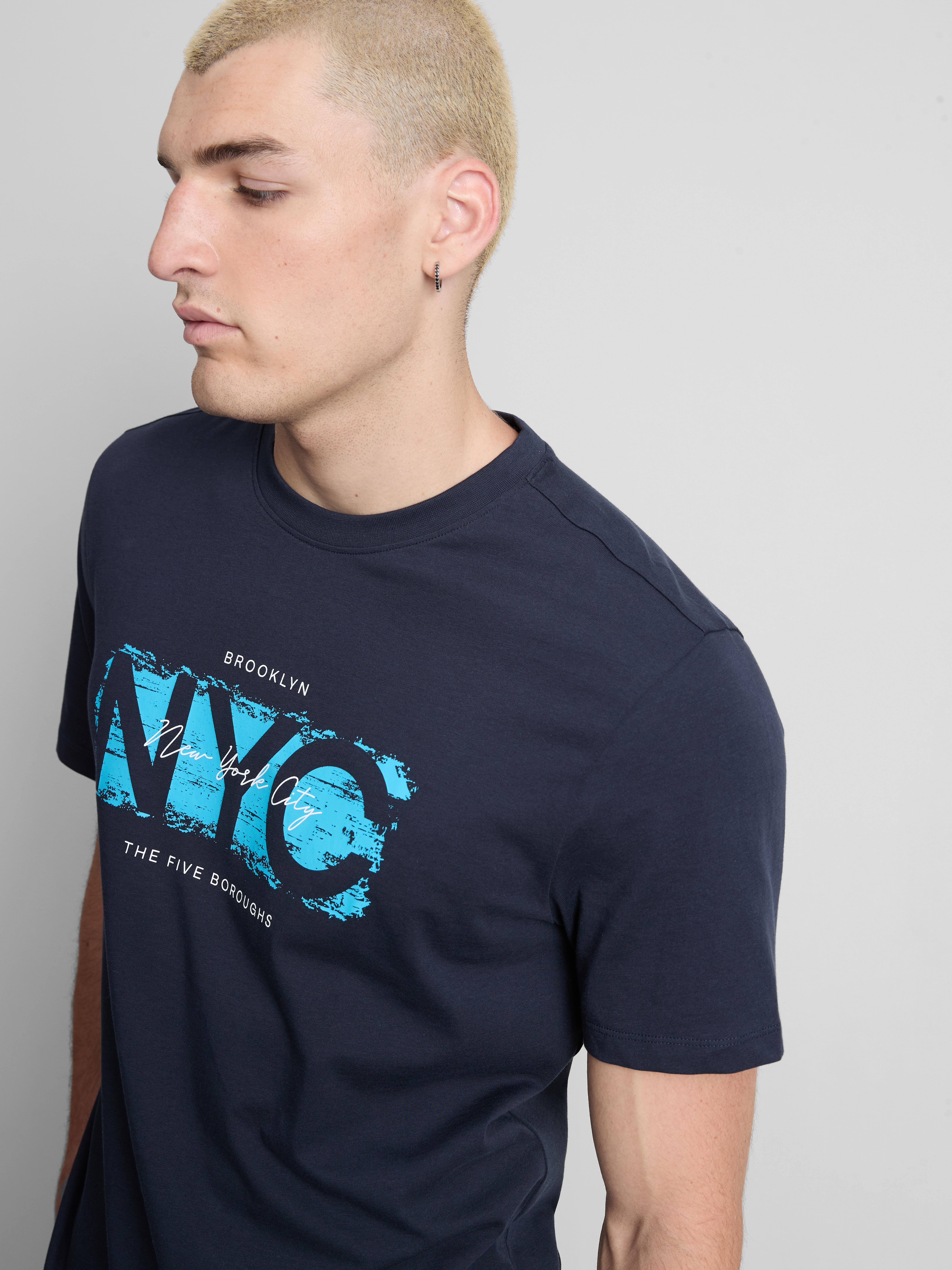 „NYC“ T-Shirt mit Grafik