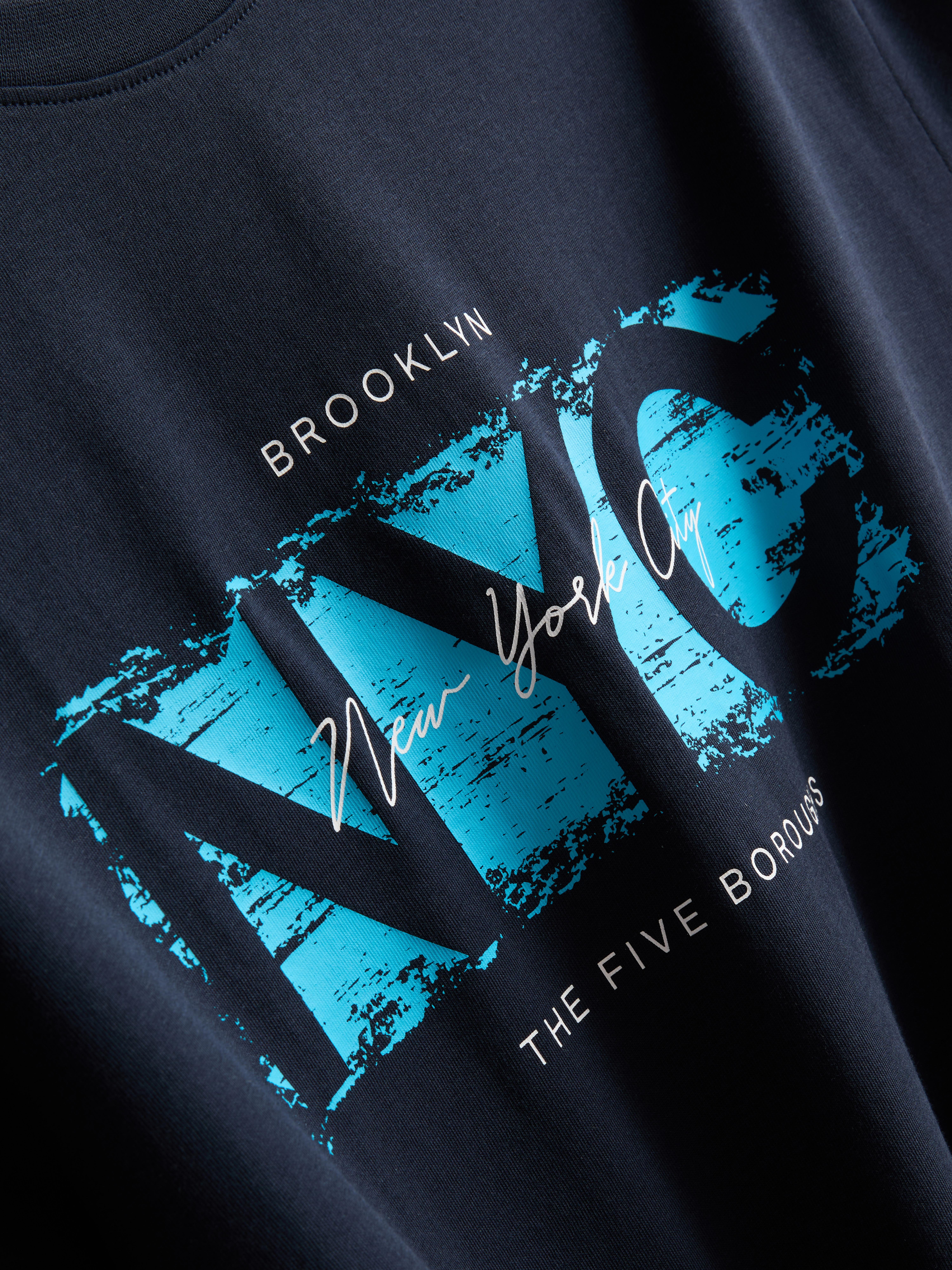 „NYC“ T-Shirt mit Grafik