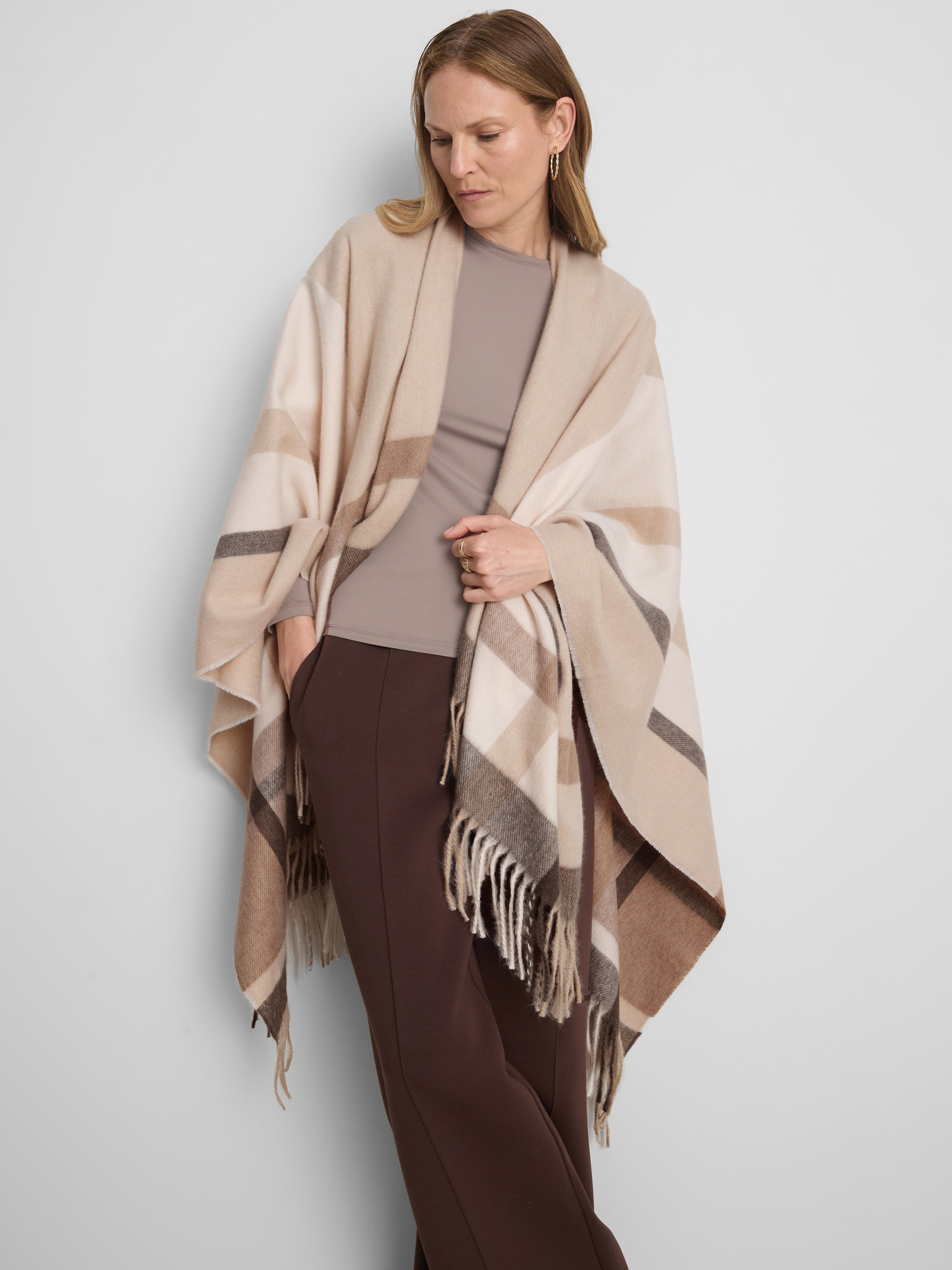 Plaid Blanket Scarf