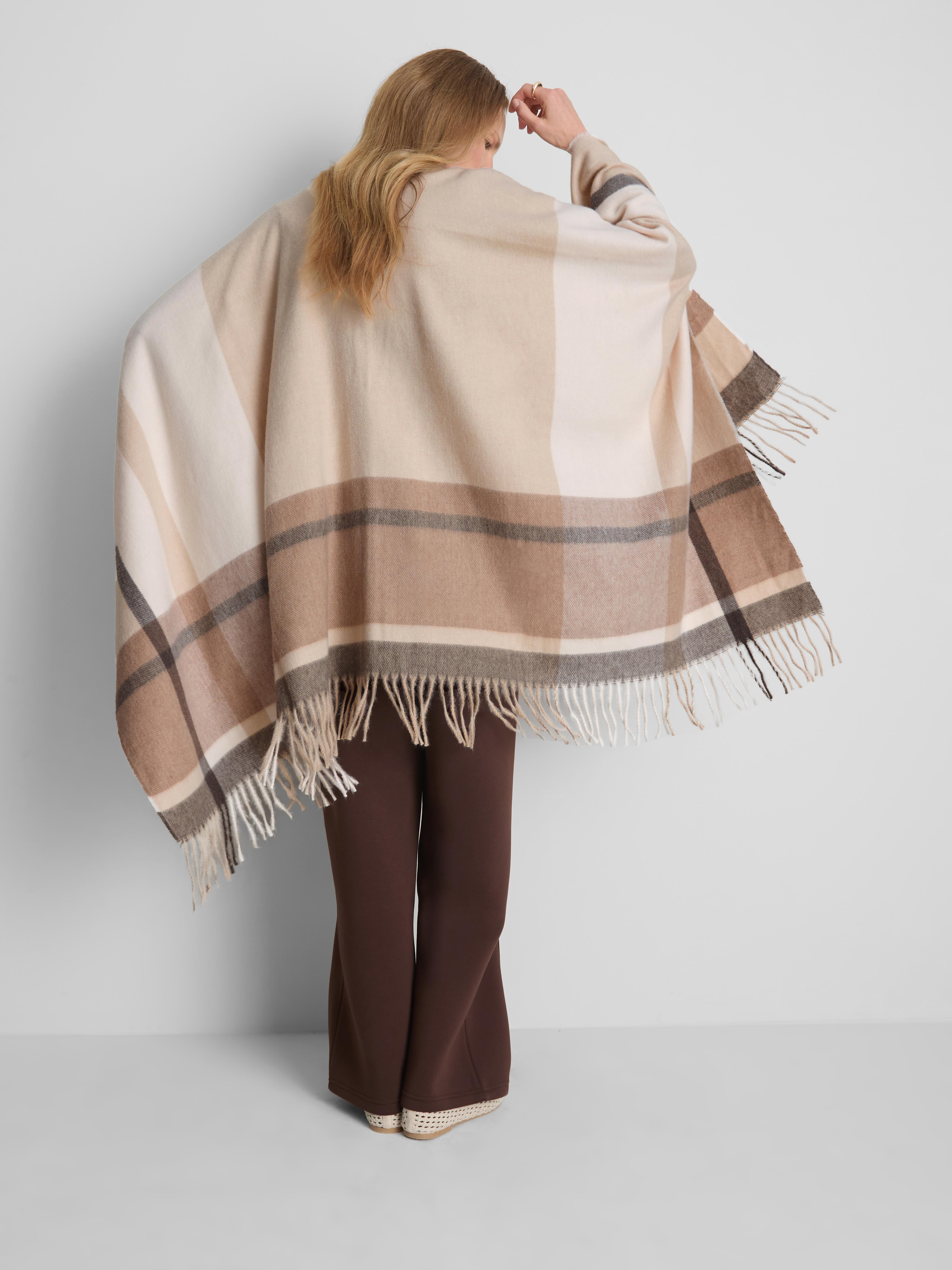 Plaid Blanket Scarf