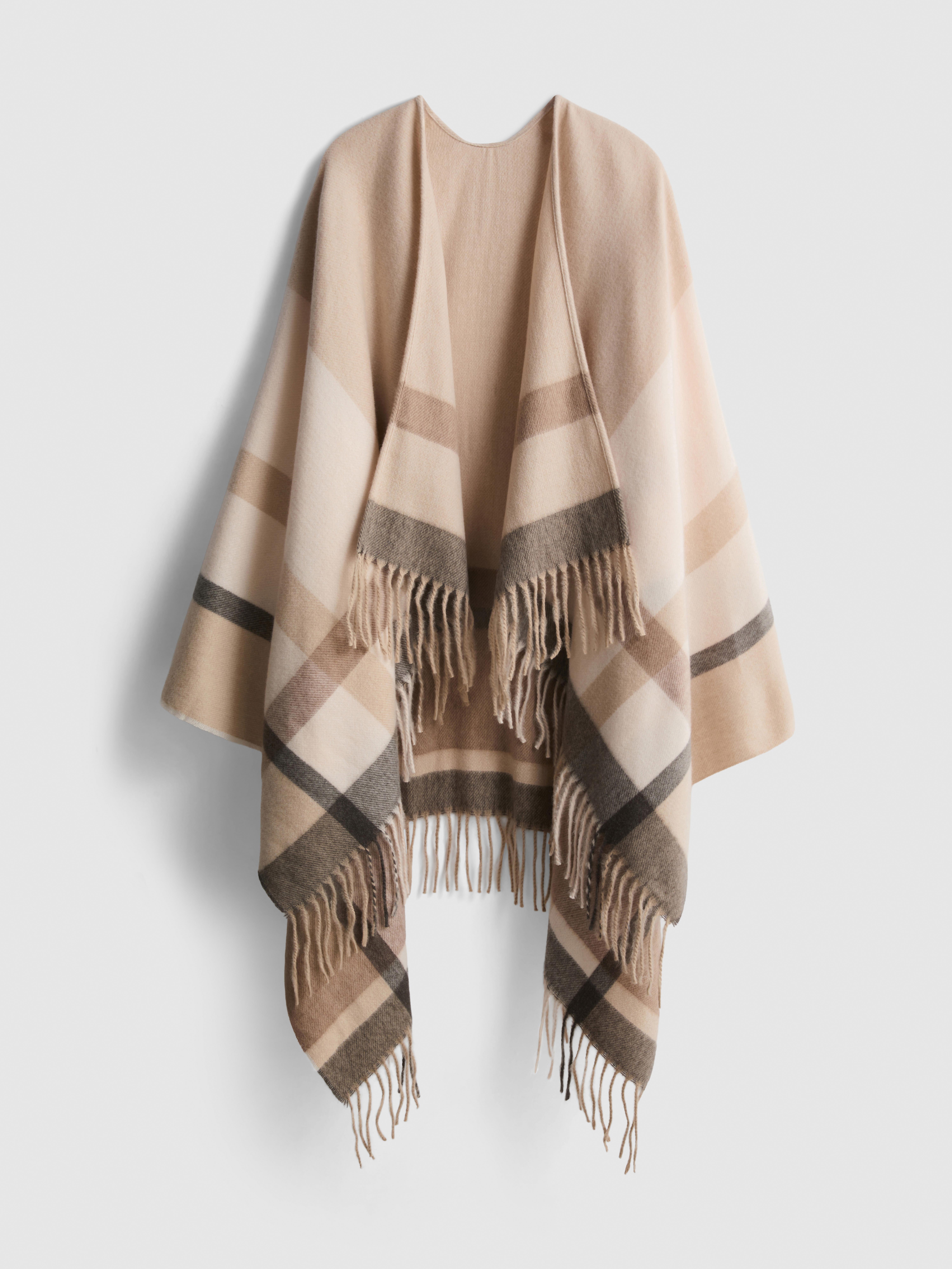 Plaid Blanket Scarf