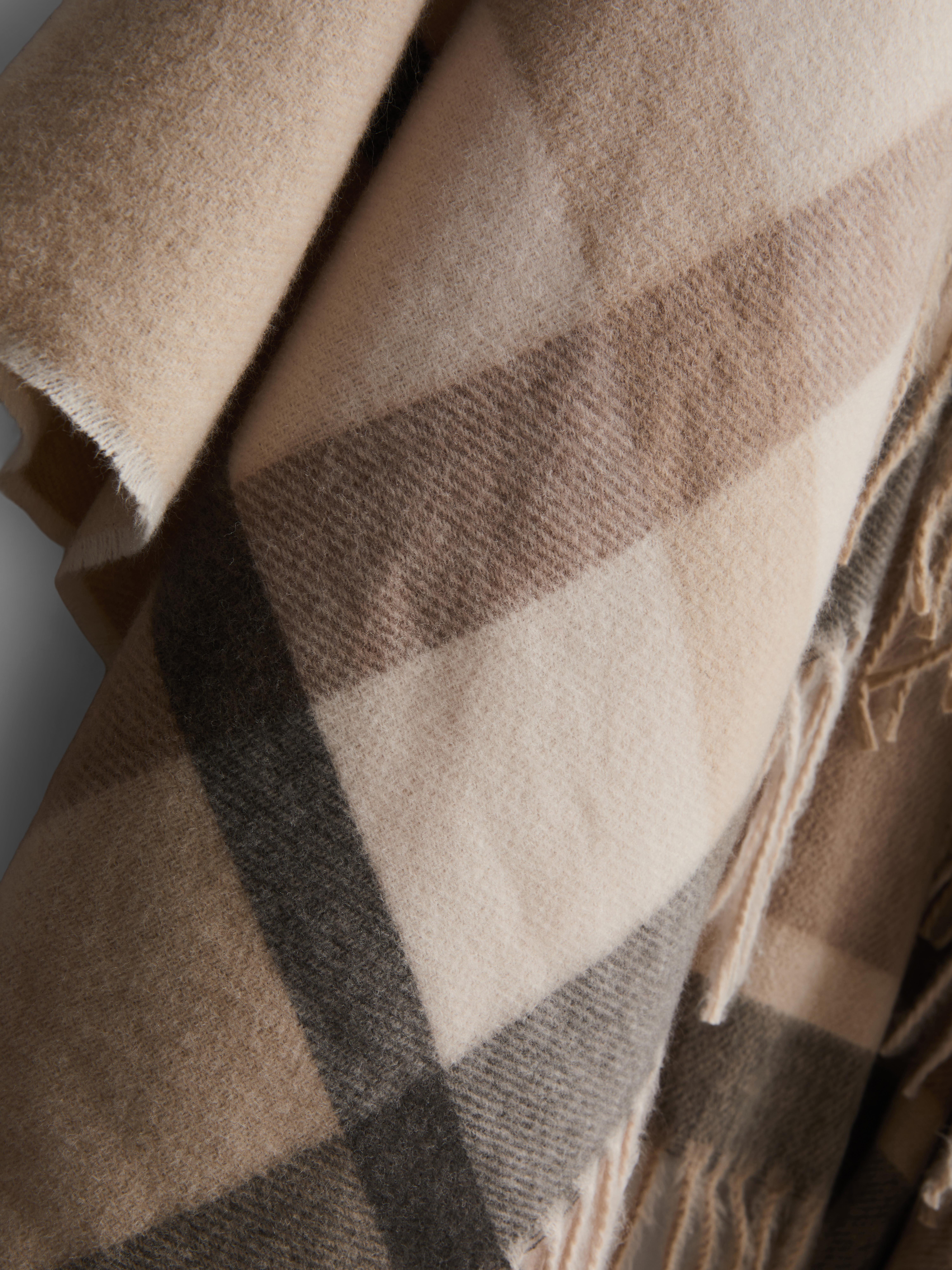 Plaid Blanket Scarf