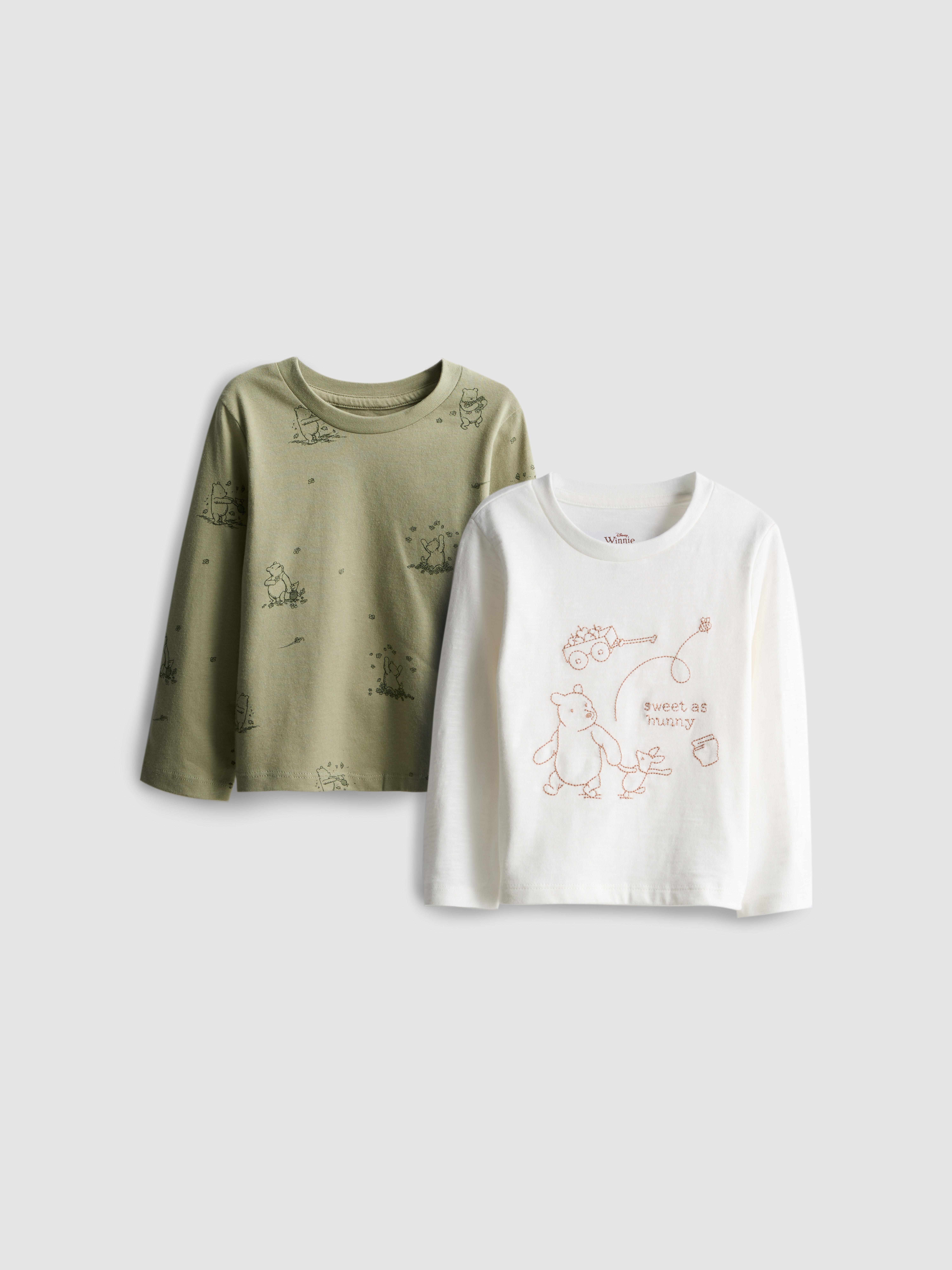 0-18mths | 2pk Disney’s Winnie the Pooh Long Sleeve T-Shirts