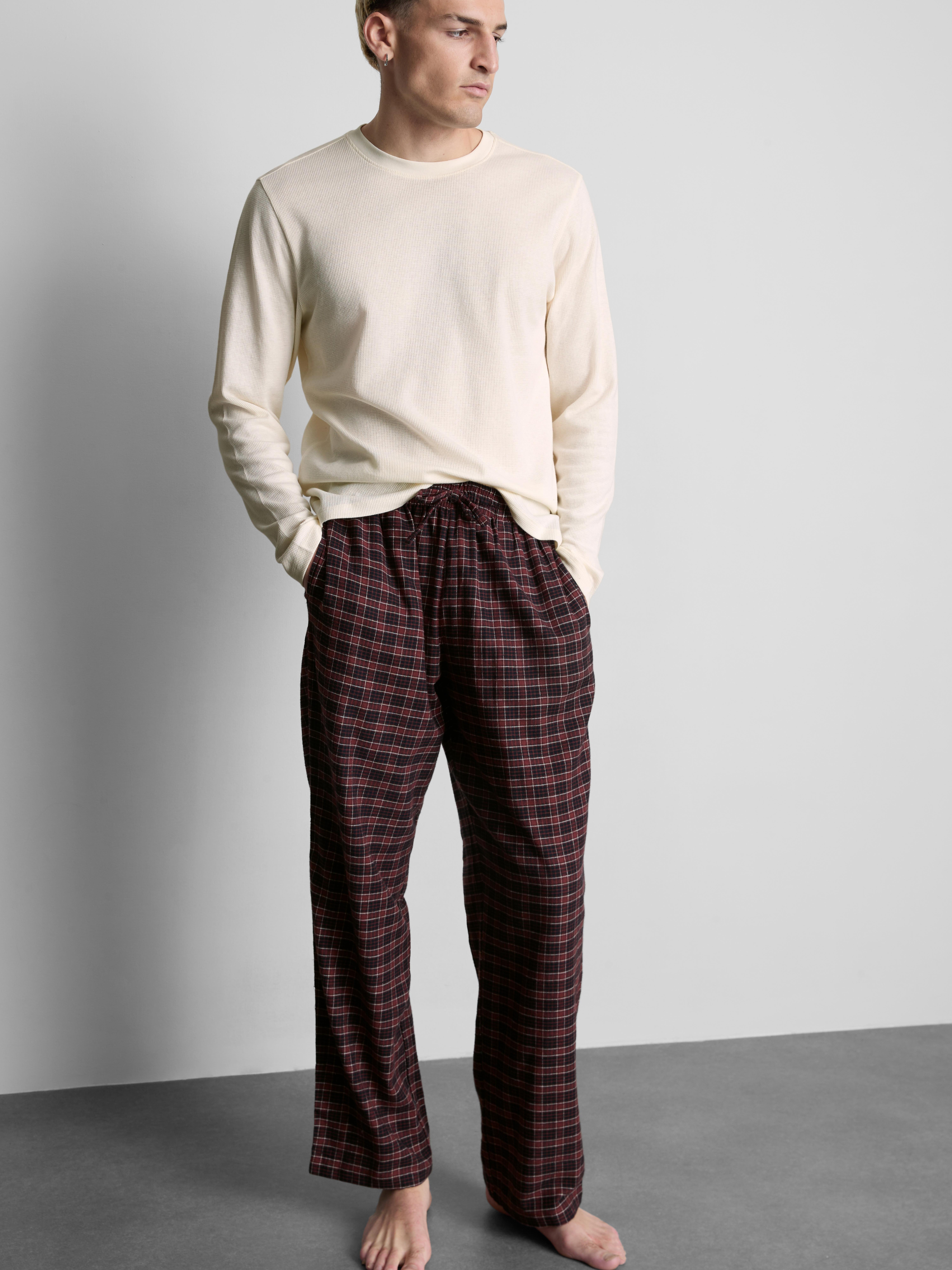 Pure Cotton Check Pajama Set