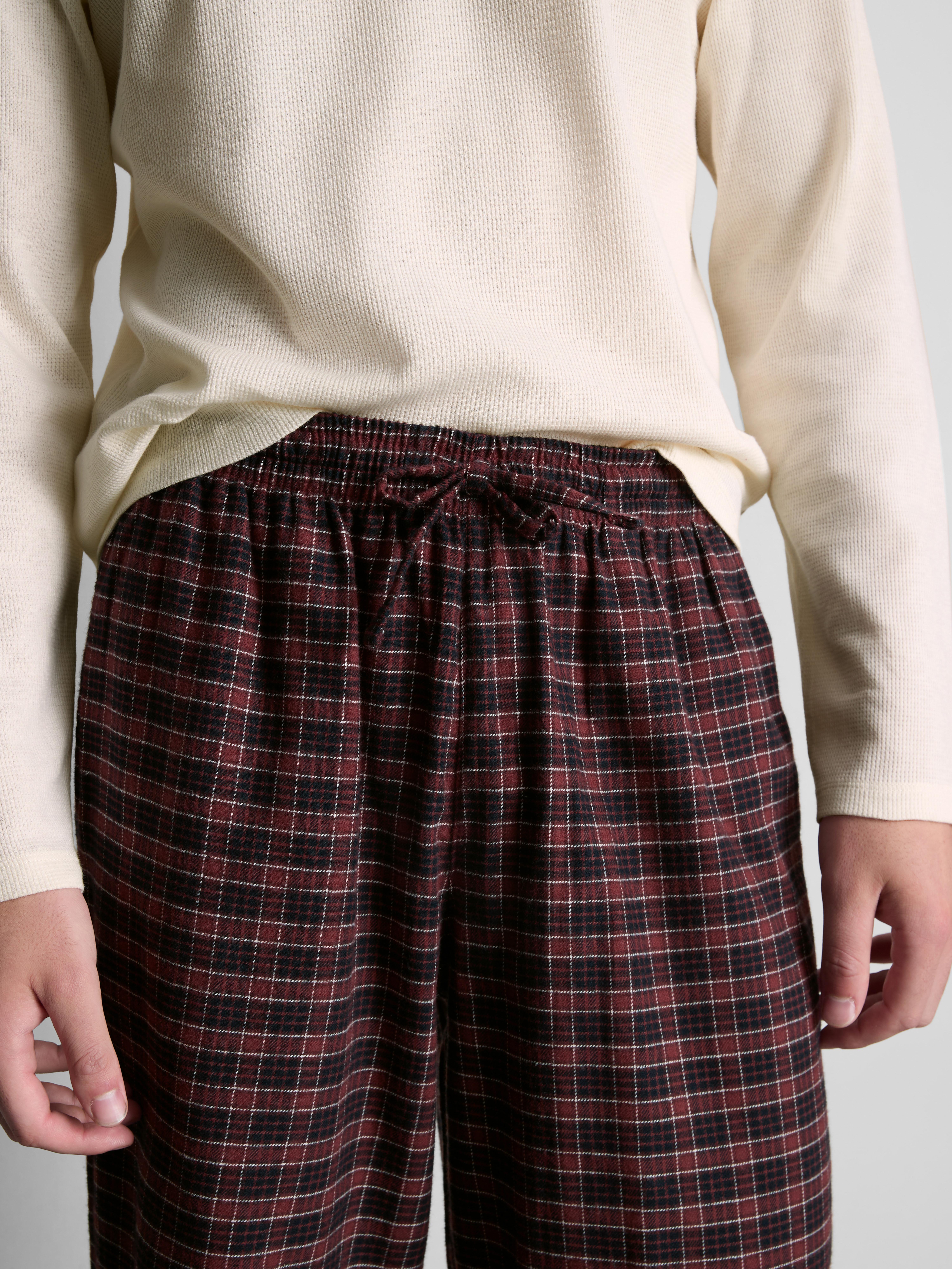 Pure Cotton Check Pajama Set