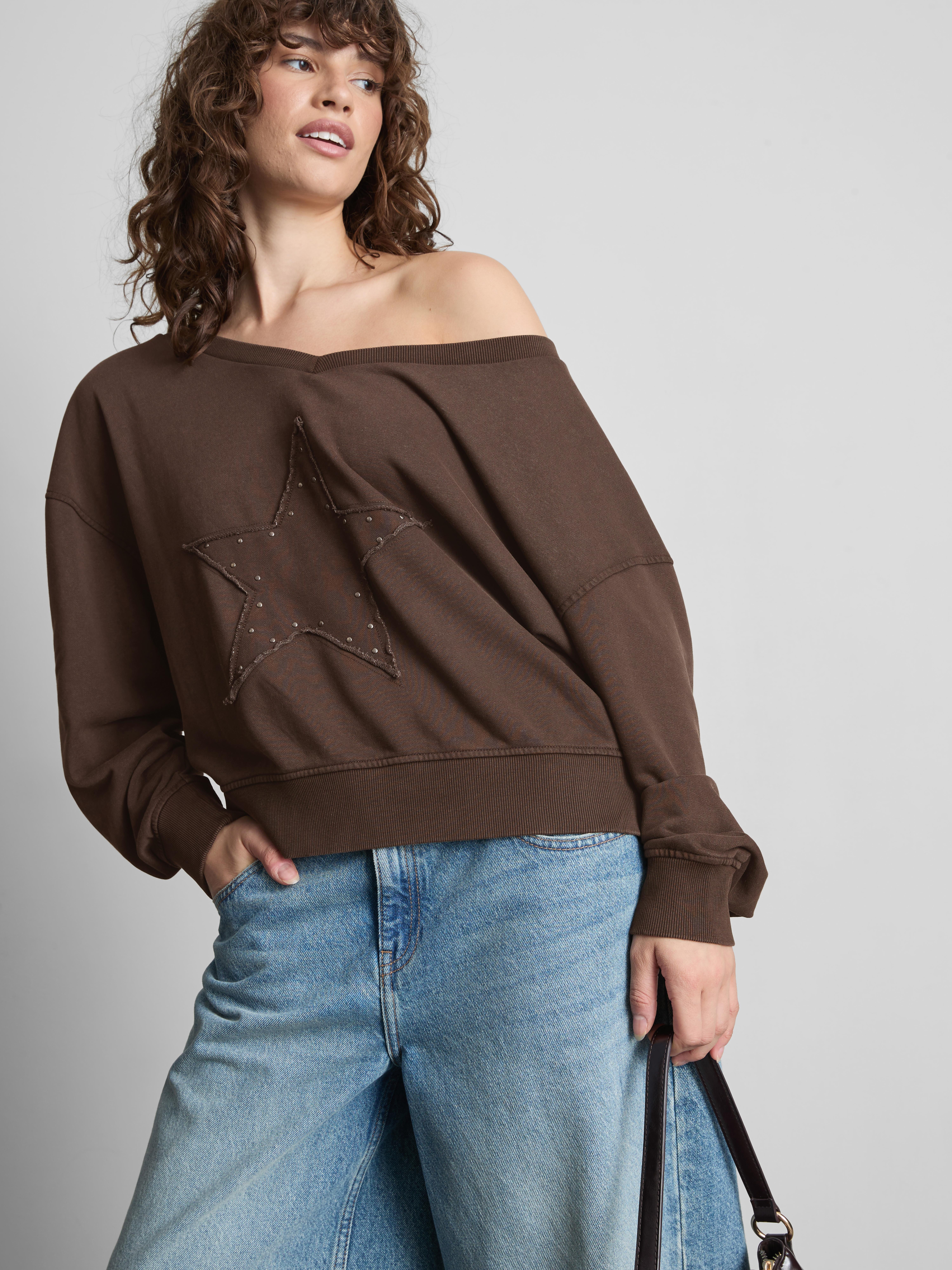 The Primark Scene | Sweat-shirt à épaules dénudées