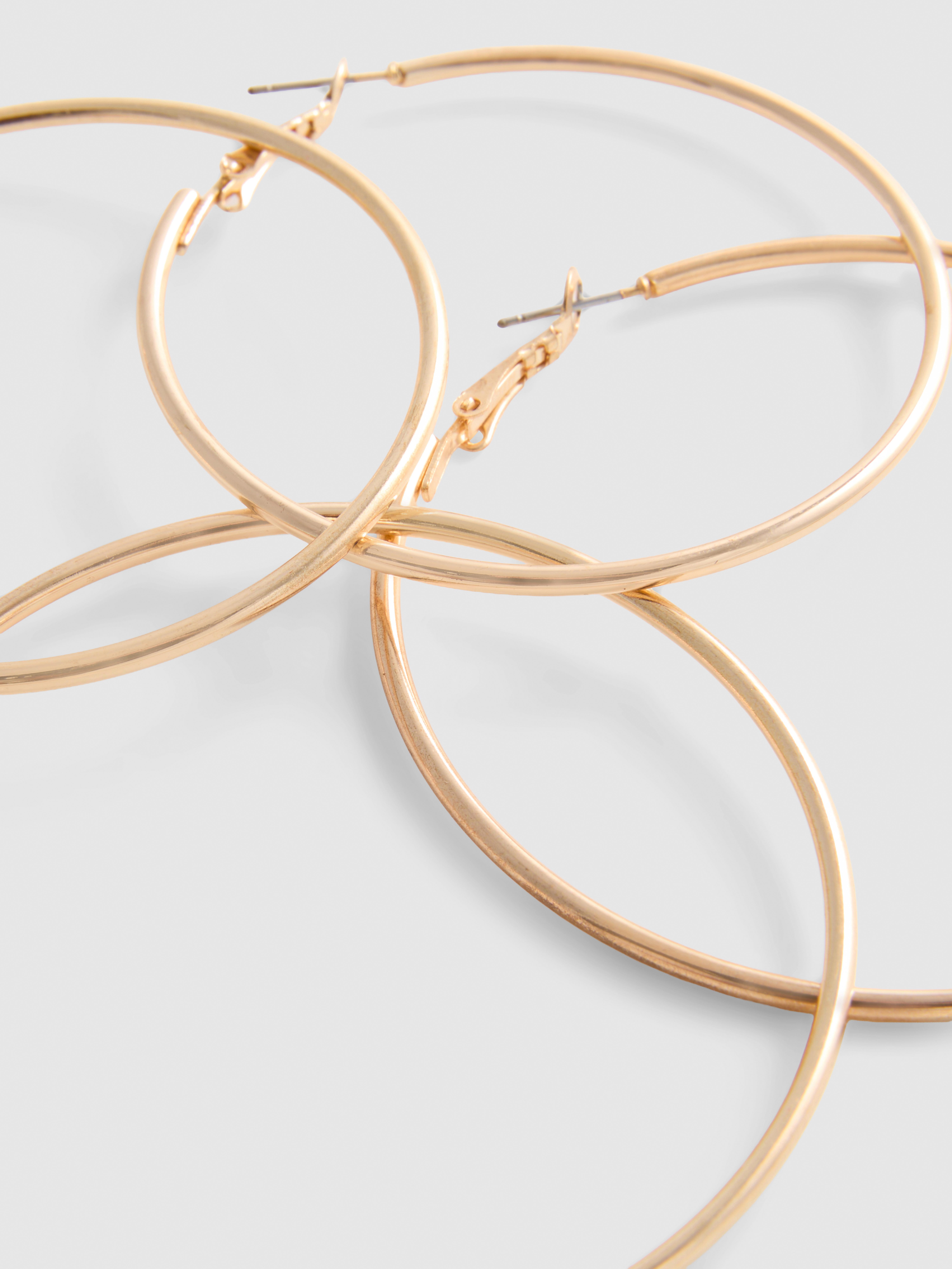 2pk Hoop Earrings