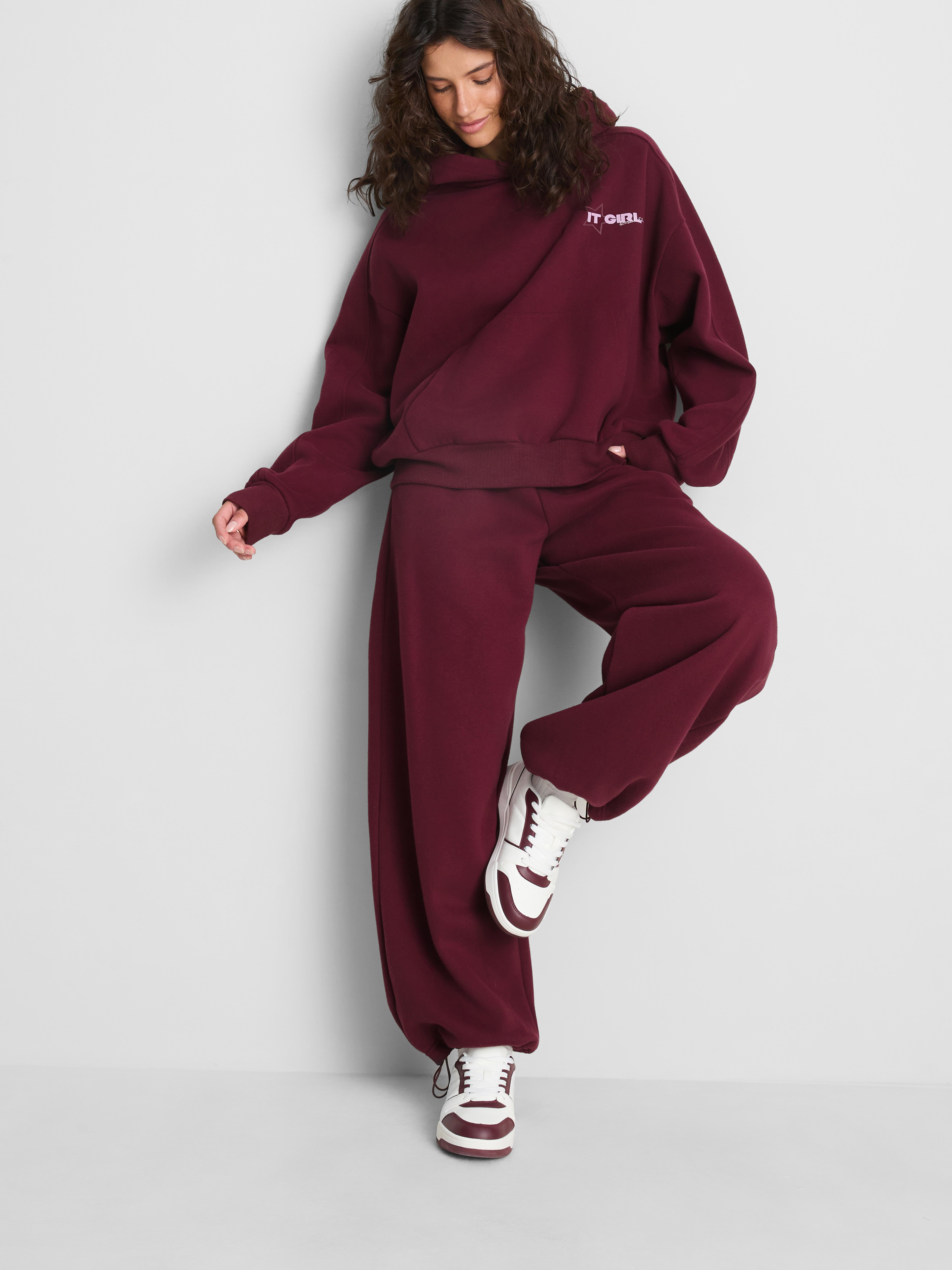 Cotton-Rich Slogan Hoodie