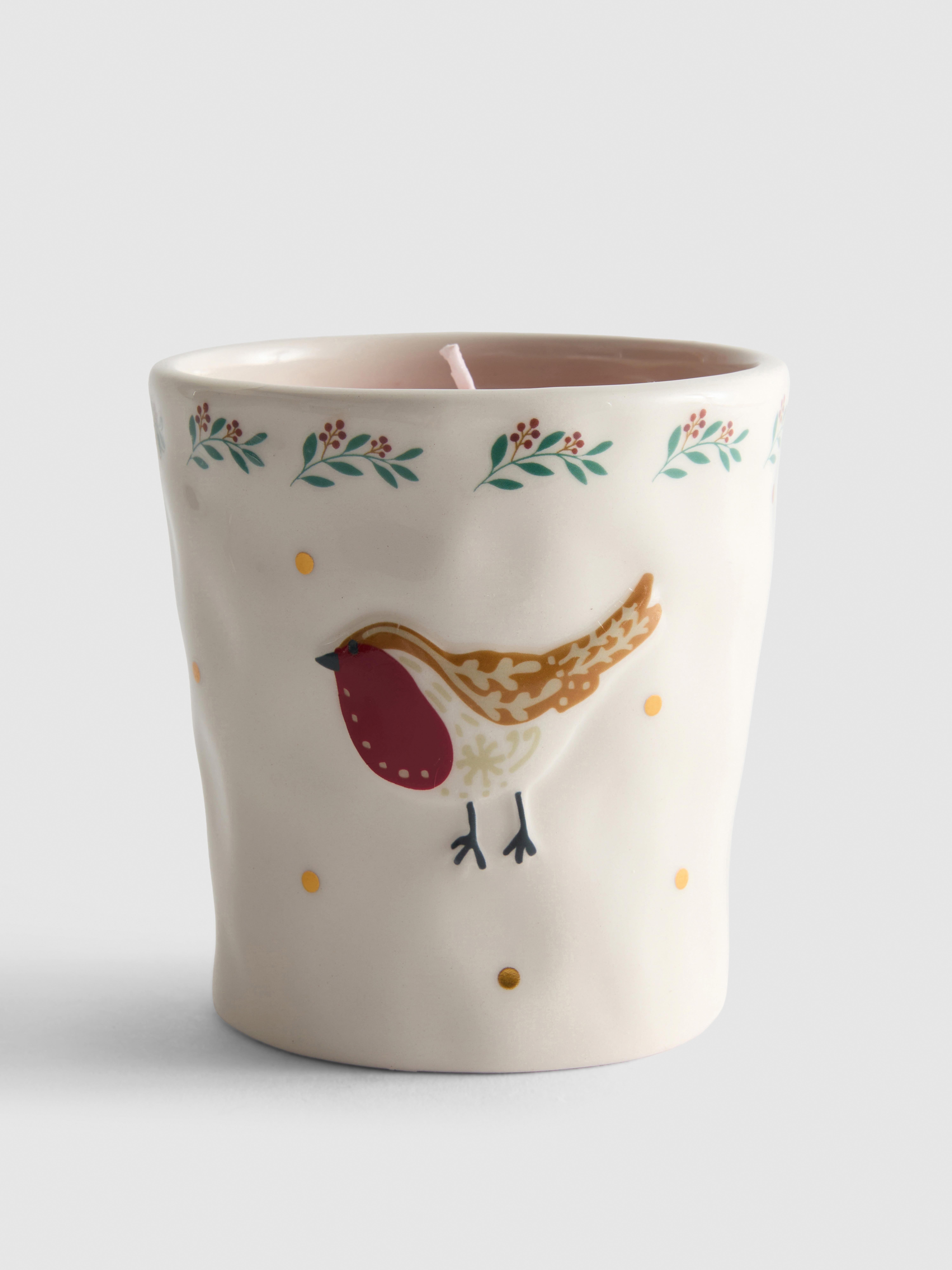 Bougie parfumée de Noël
