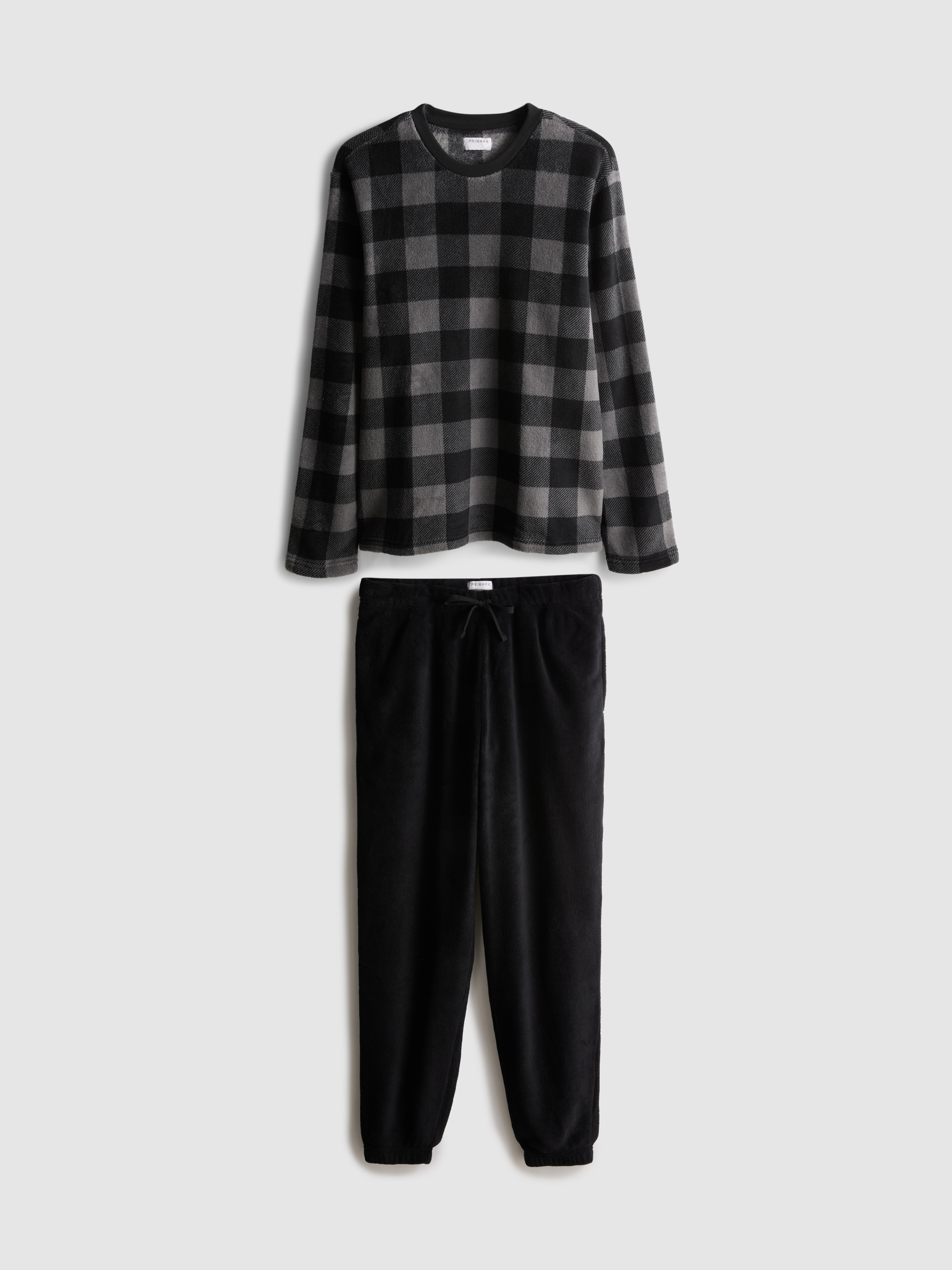 Checker Fleece Pajamas