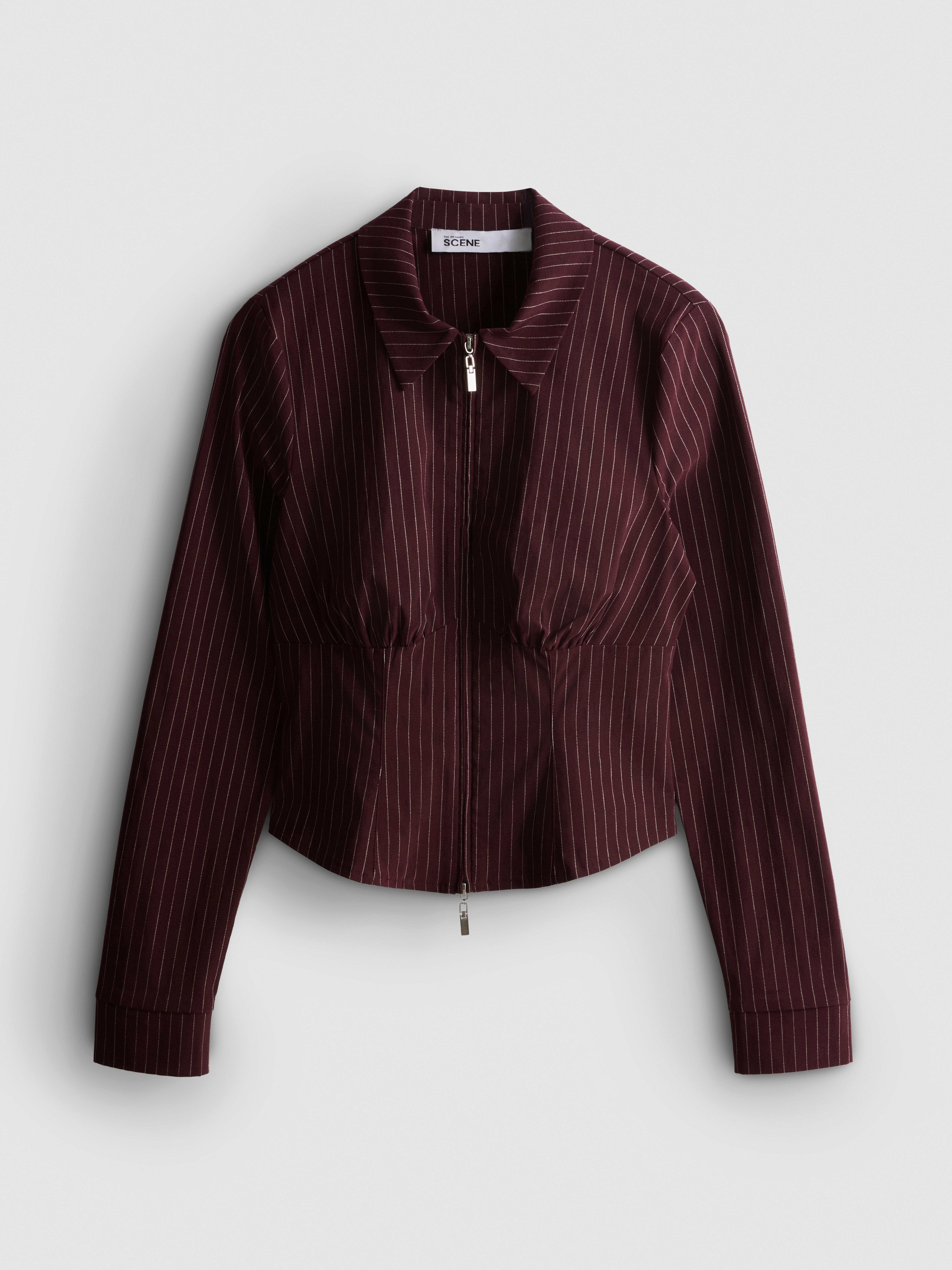The Primark Scene | Fitted Zip-Up Stretch Shirt