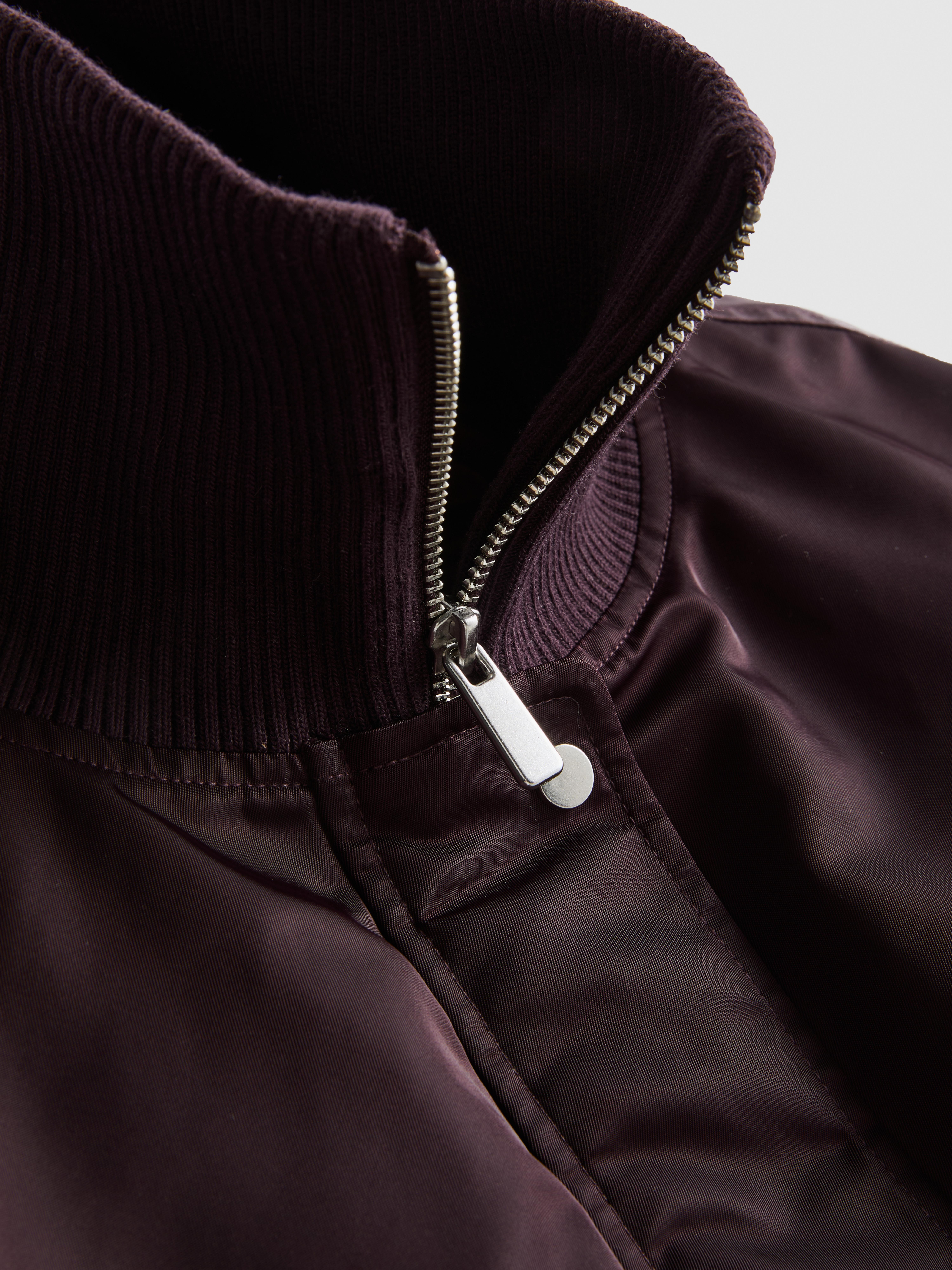 The Primark Scene | High Collar Padded Bomber Jacket