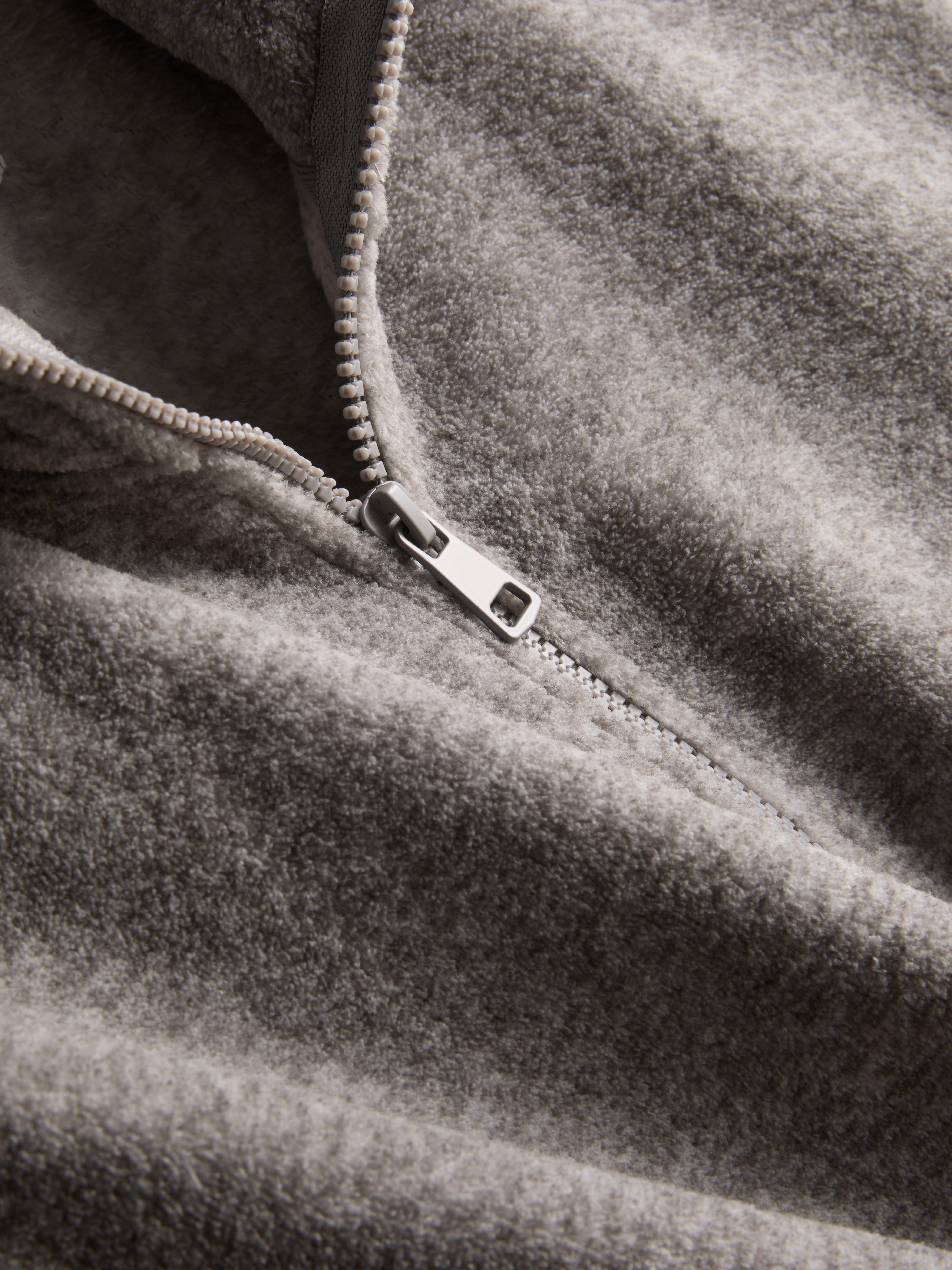 Quarter-Zip Fleece Pajamas