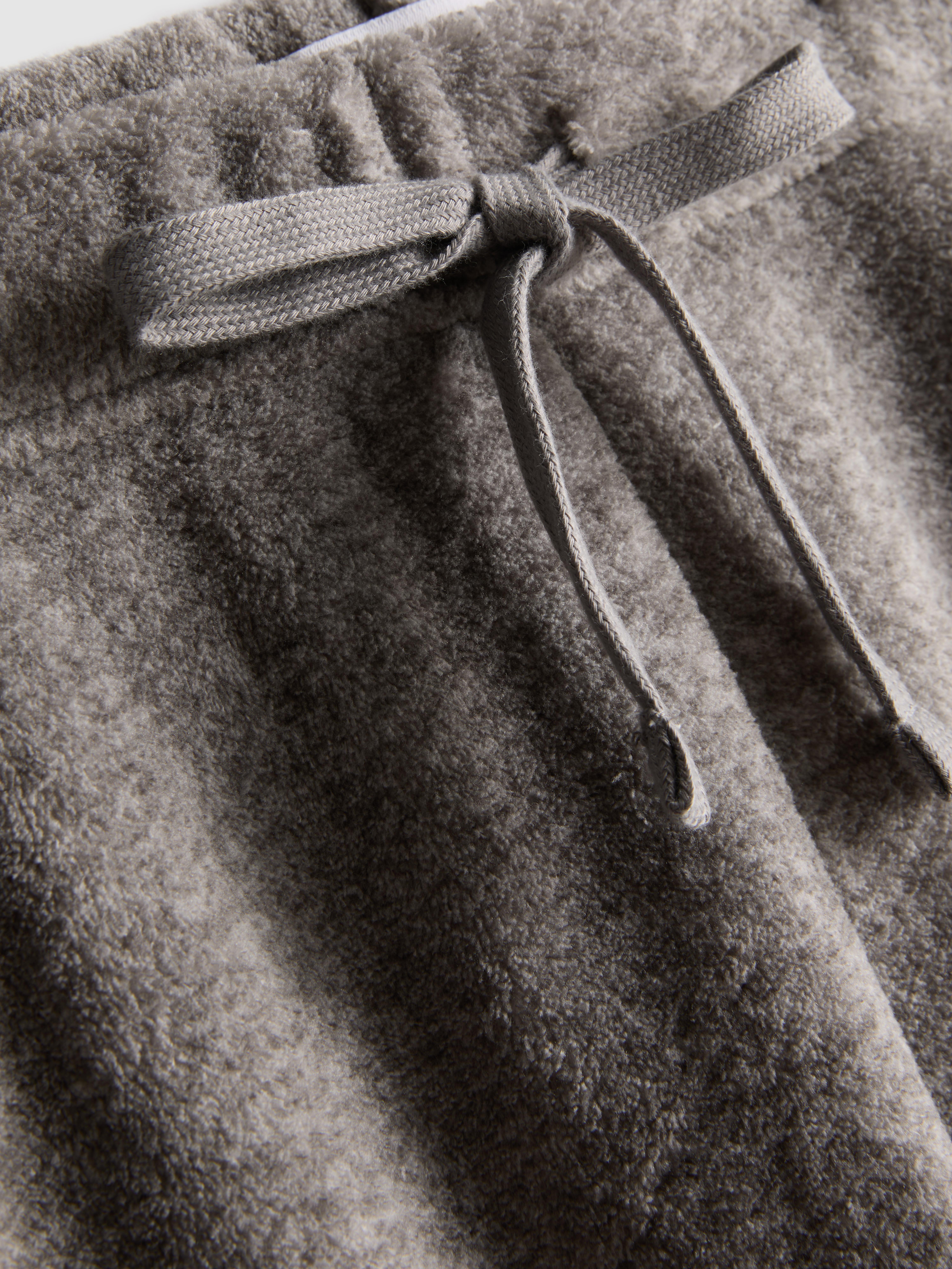 Quarter-Zip Fleece Pajamas