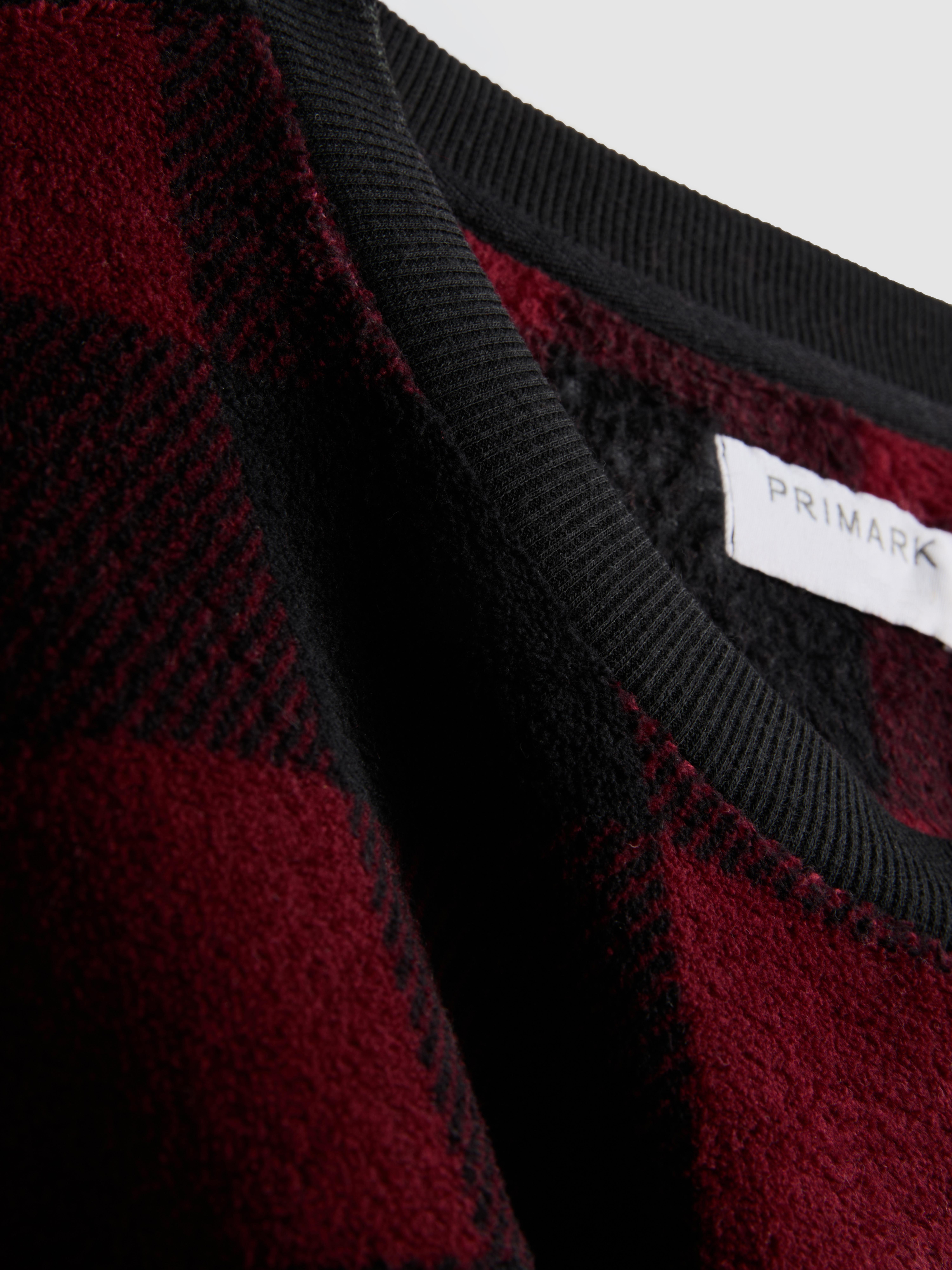 Check Fleece Pyjama Set