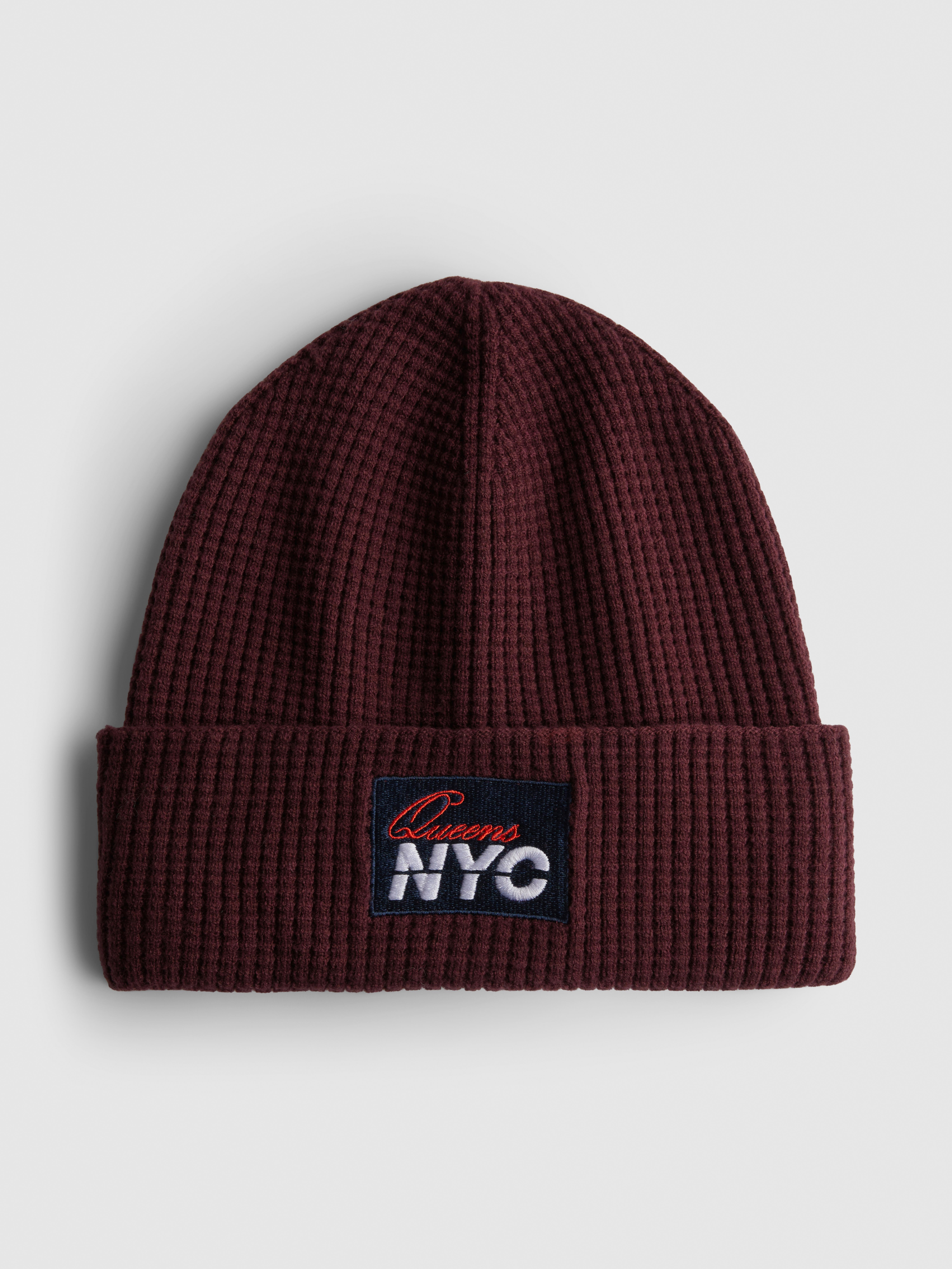 Queens NYC Ribbed Beanie