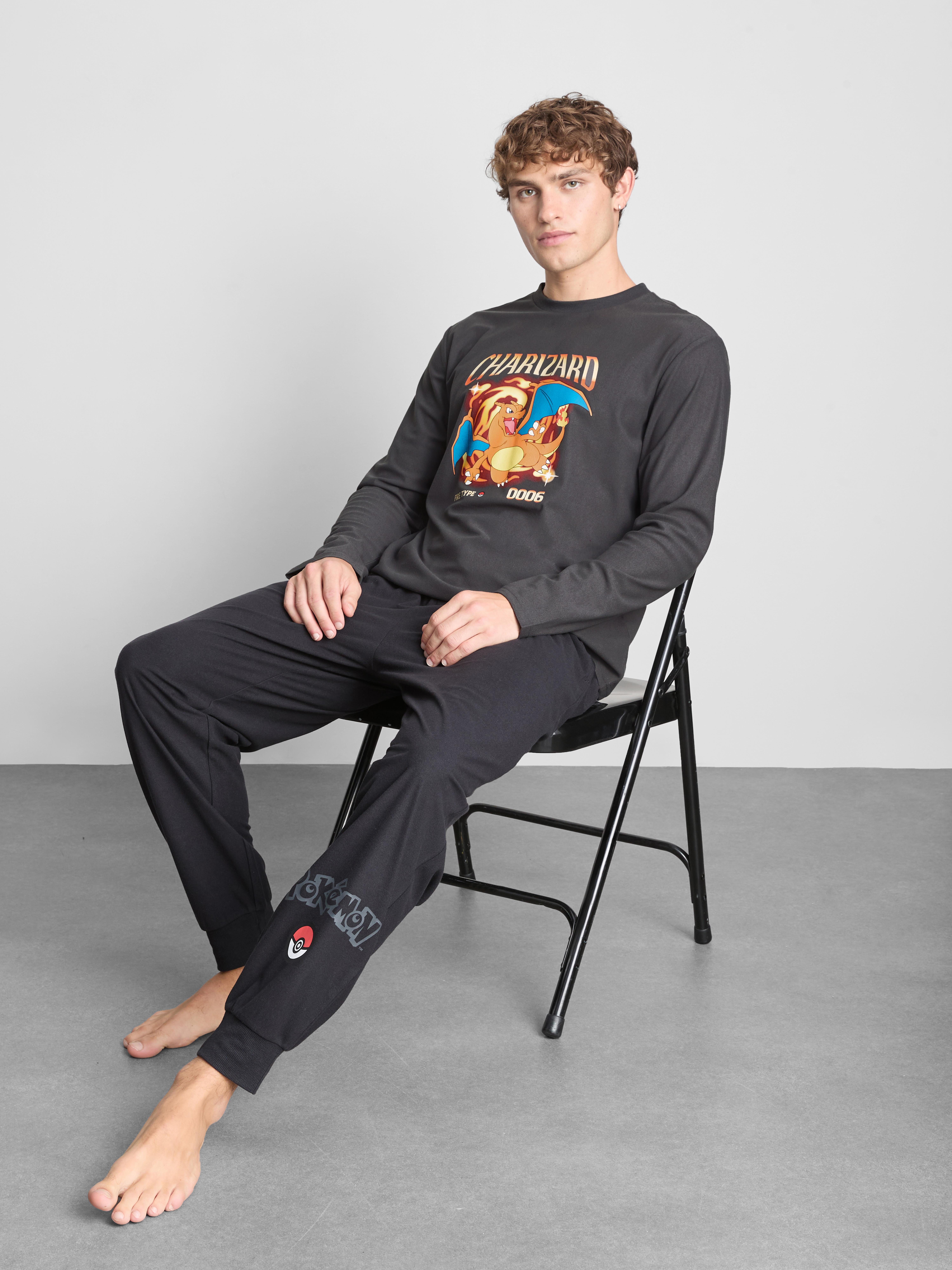 Pokémon Charizard Long Sleeve Pajamas