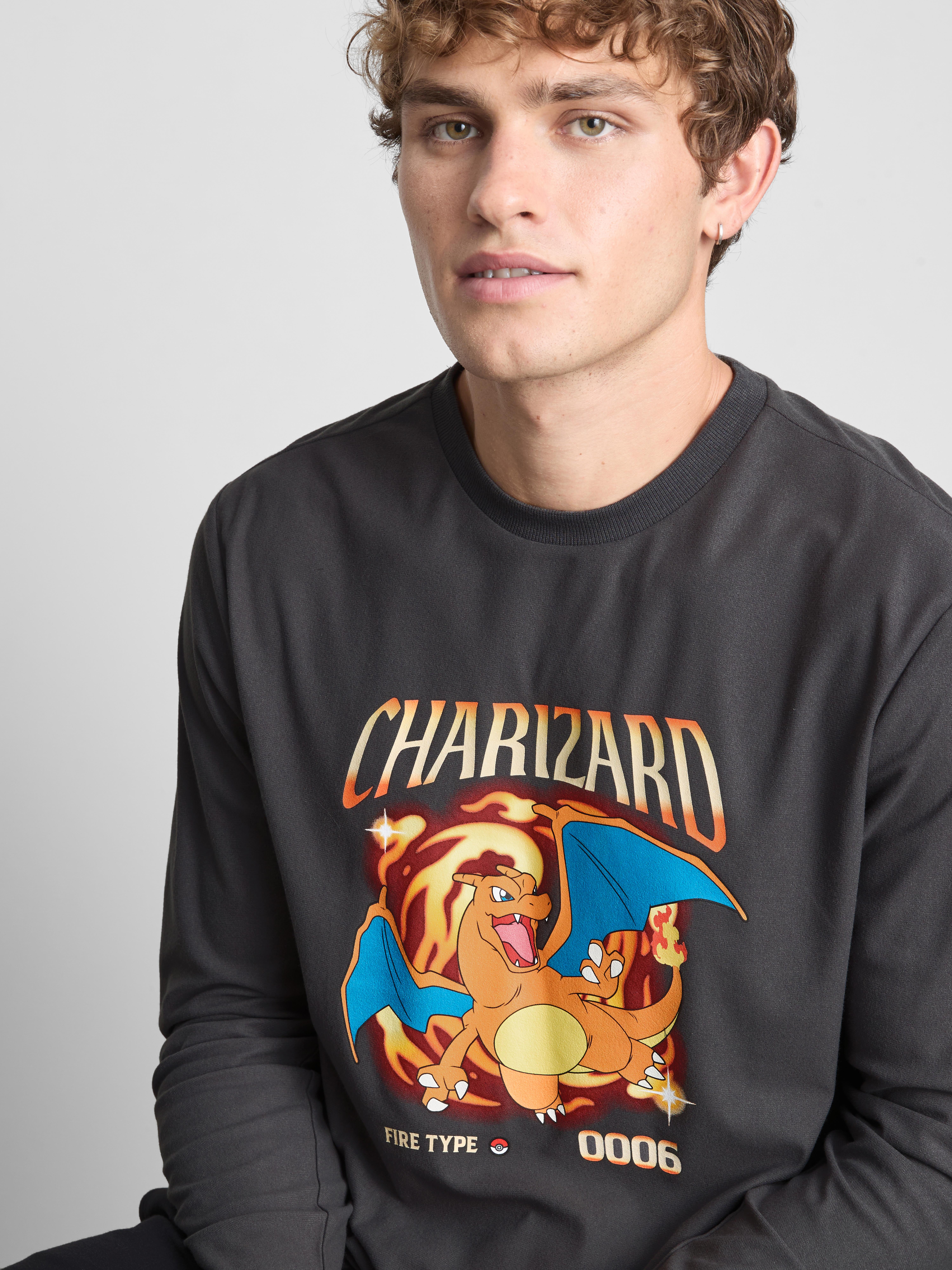 Pokémon Charizard Long Sleeve Pajamas