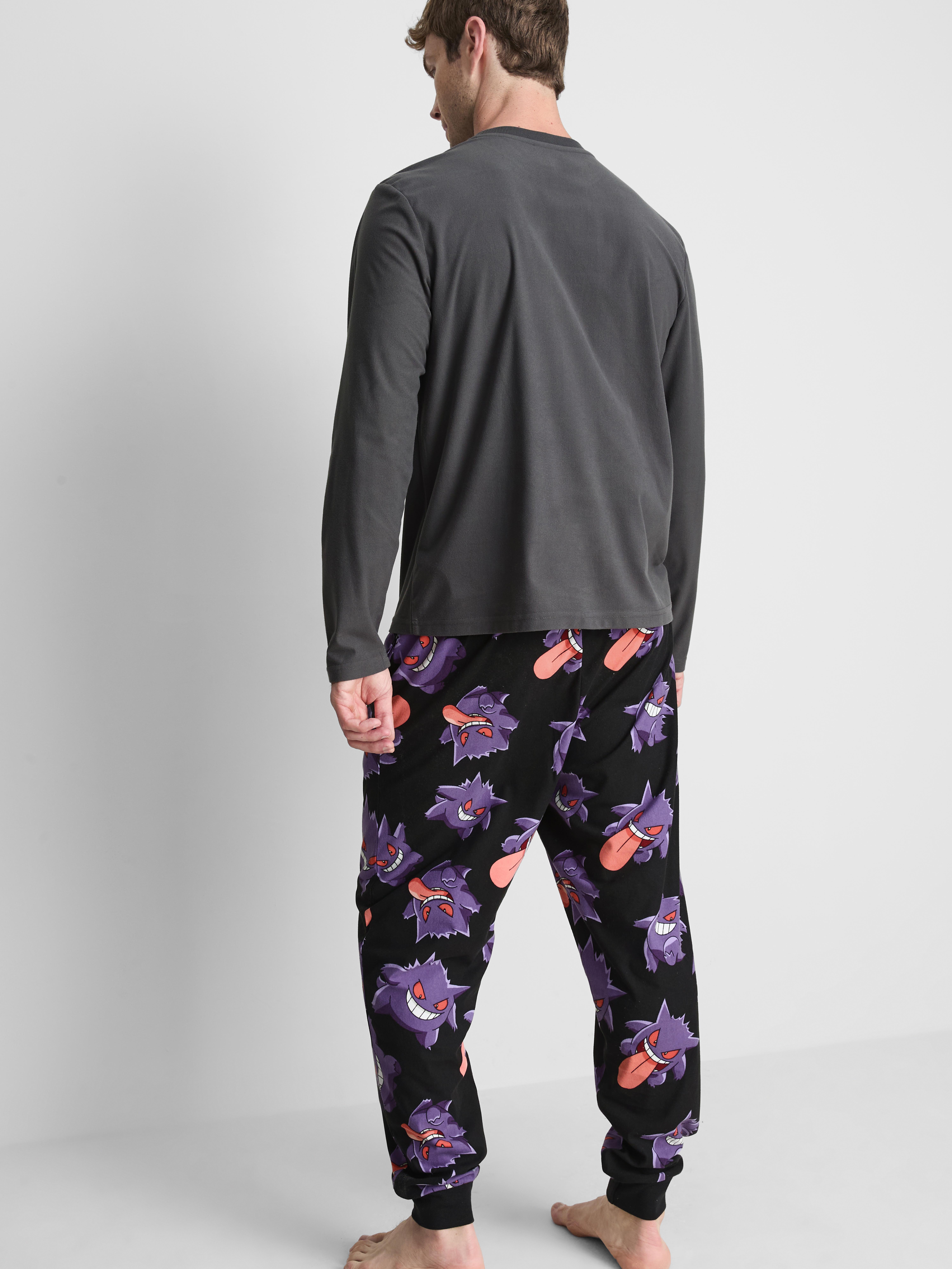 Pokémon Gengar Long Sleeve Pajamas