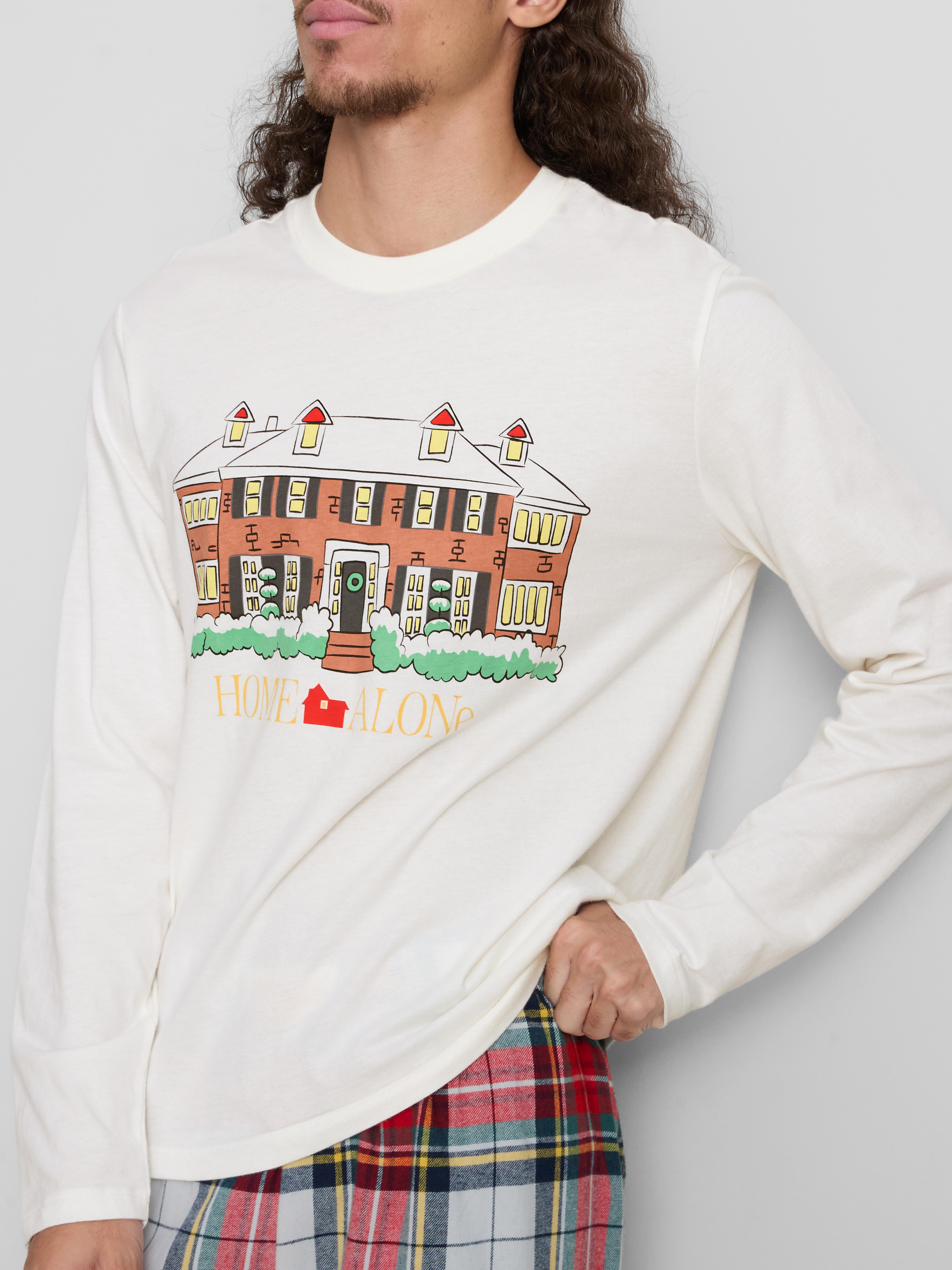 Home Alone Pure Cotton Checked Pajamas