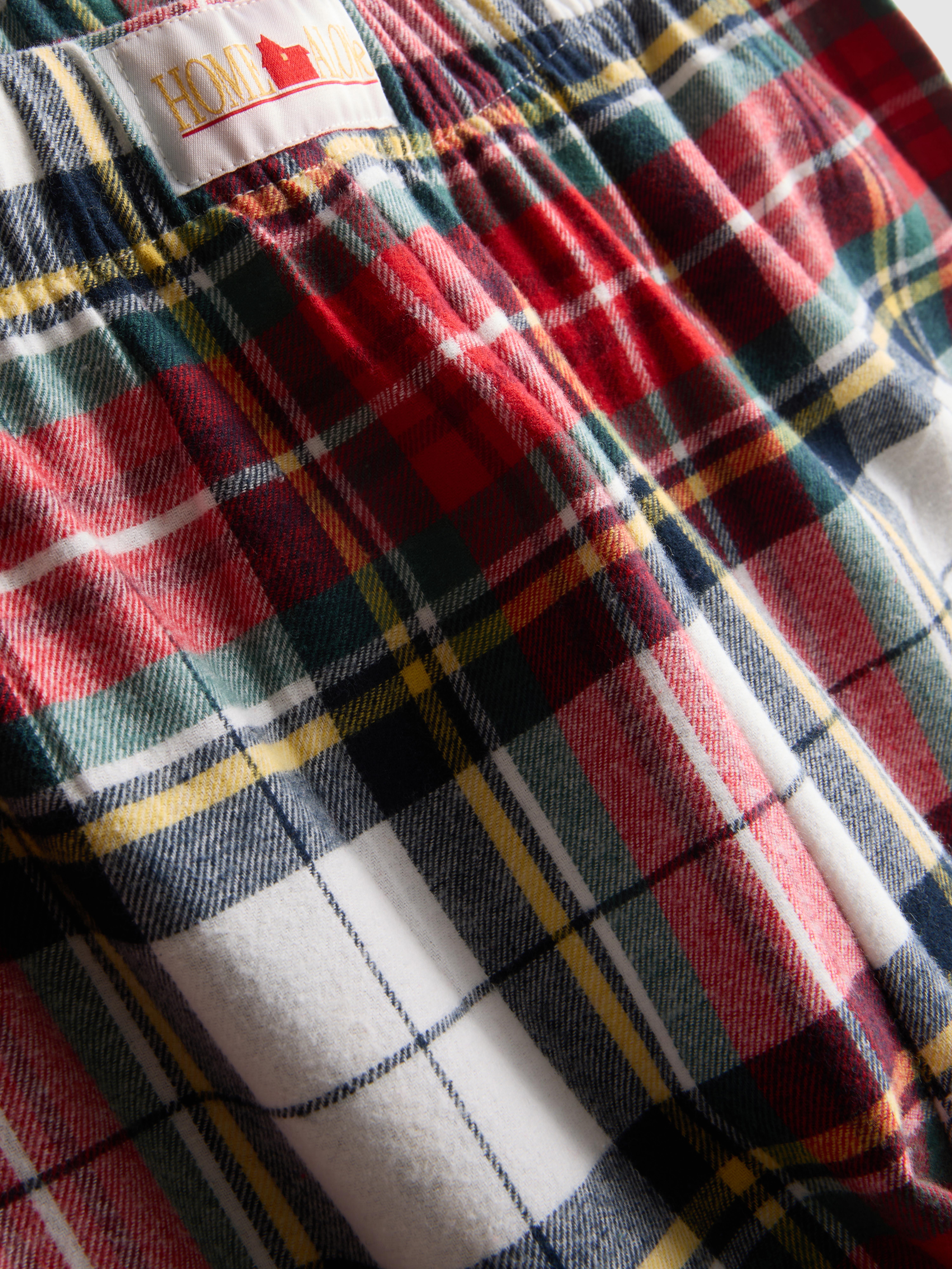 Home Alone Pure Cotton Checked Pajamas