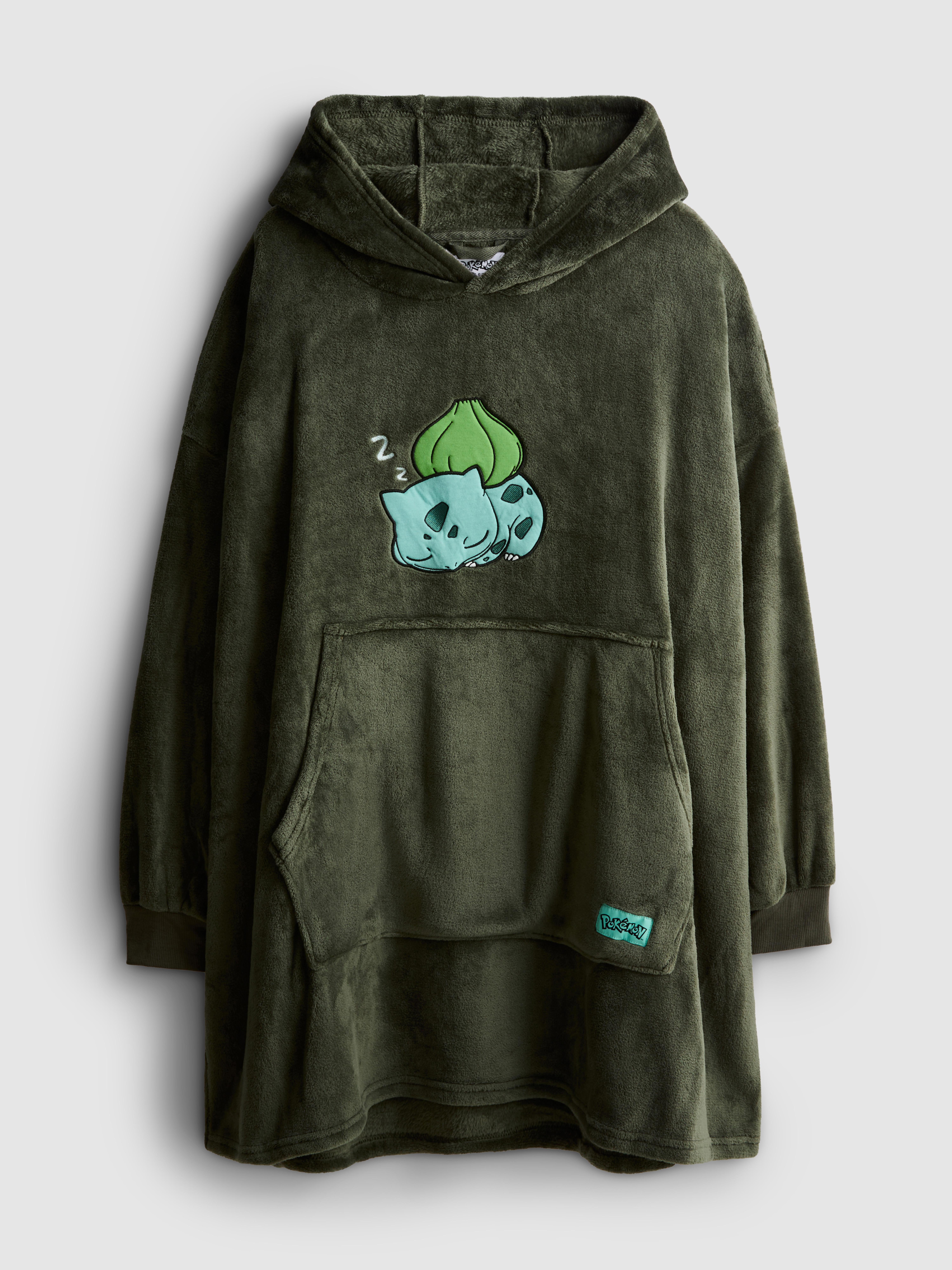Mens Khaki Pokémon Bulbasaur Snuddie | Primark