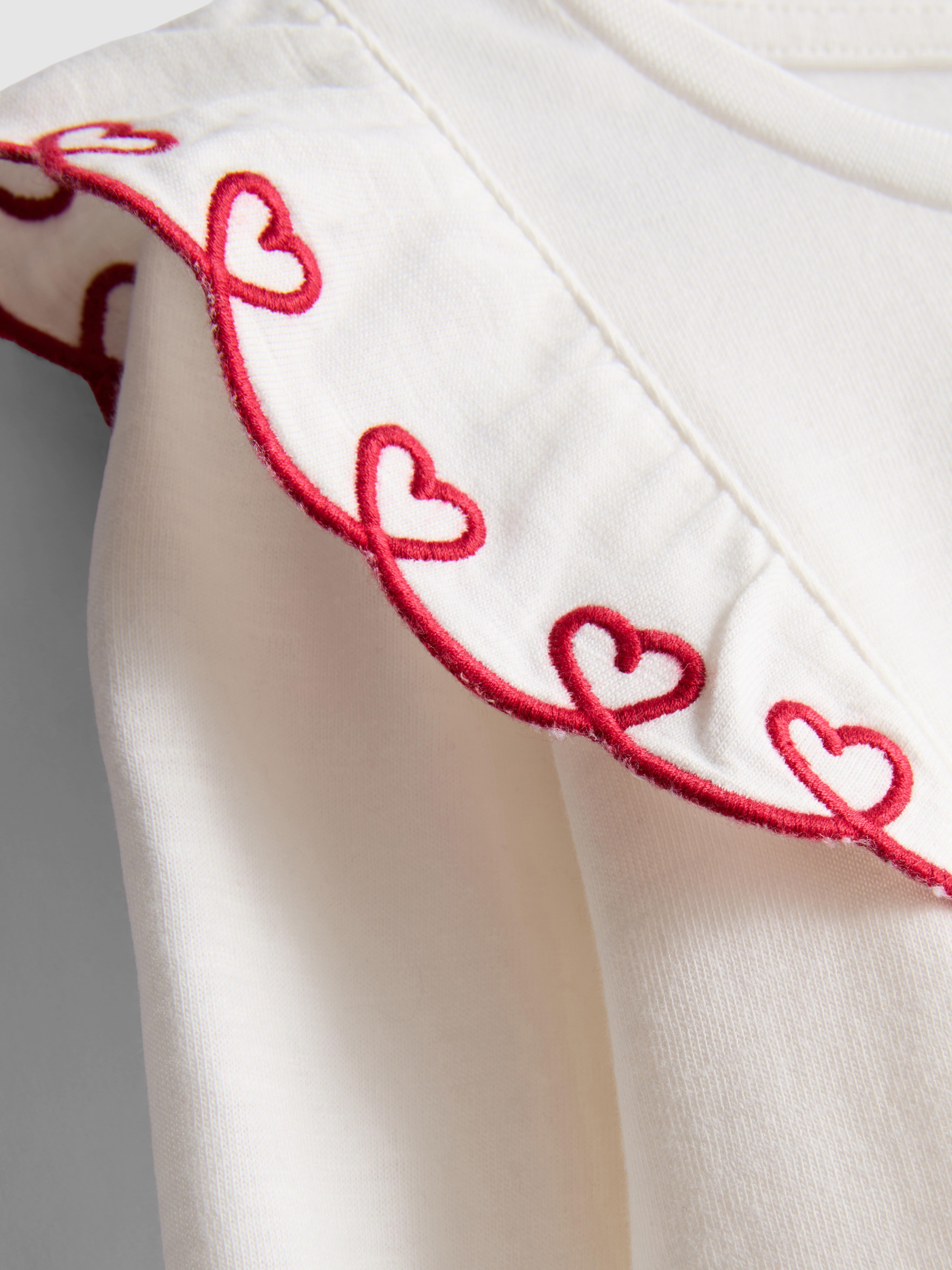 1-9yrs | Pure Cotton Ruffle Long-Sleeve Top
