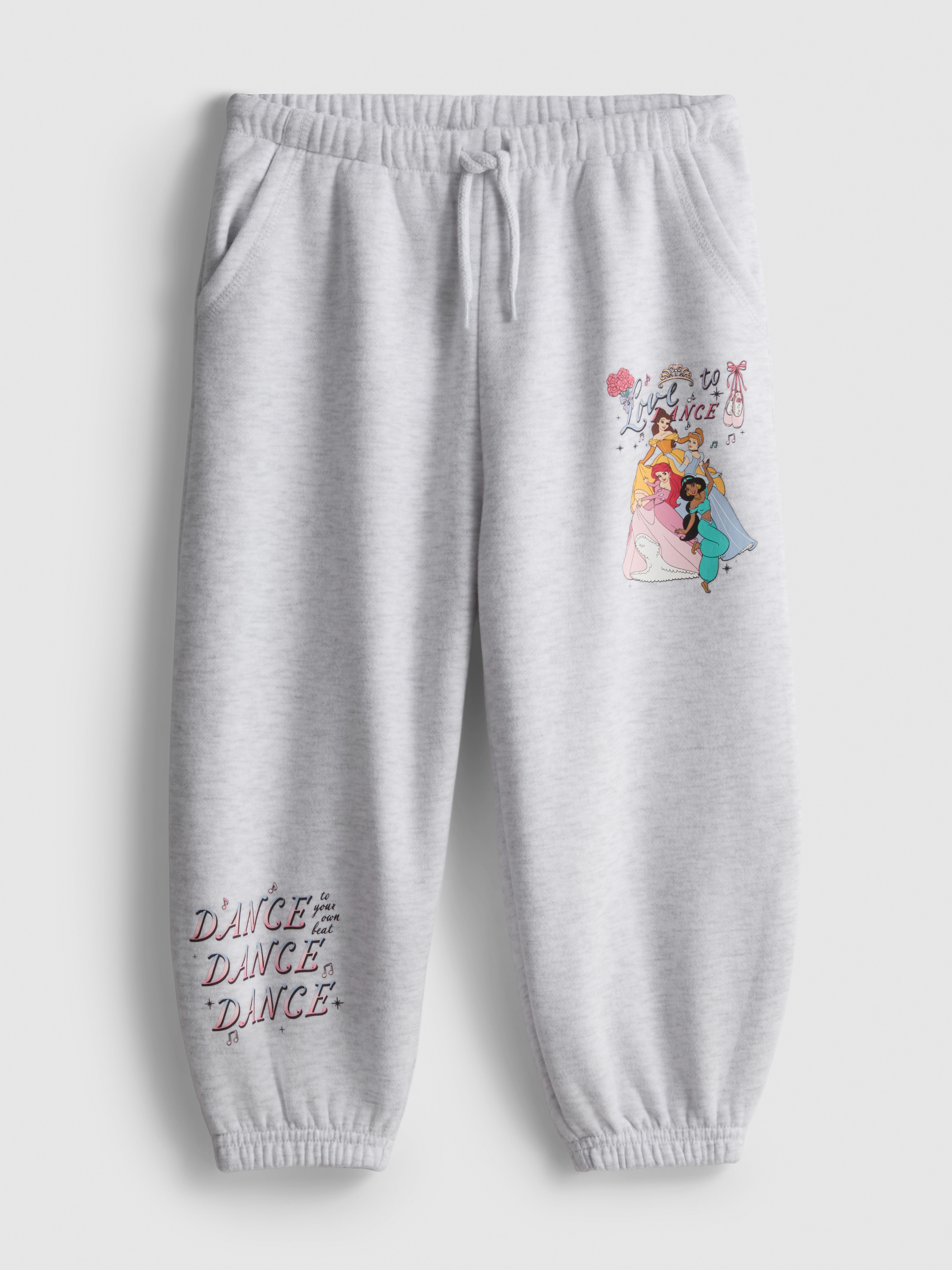 1-9yrs | Disney Princesses Cuffed Joggers