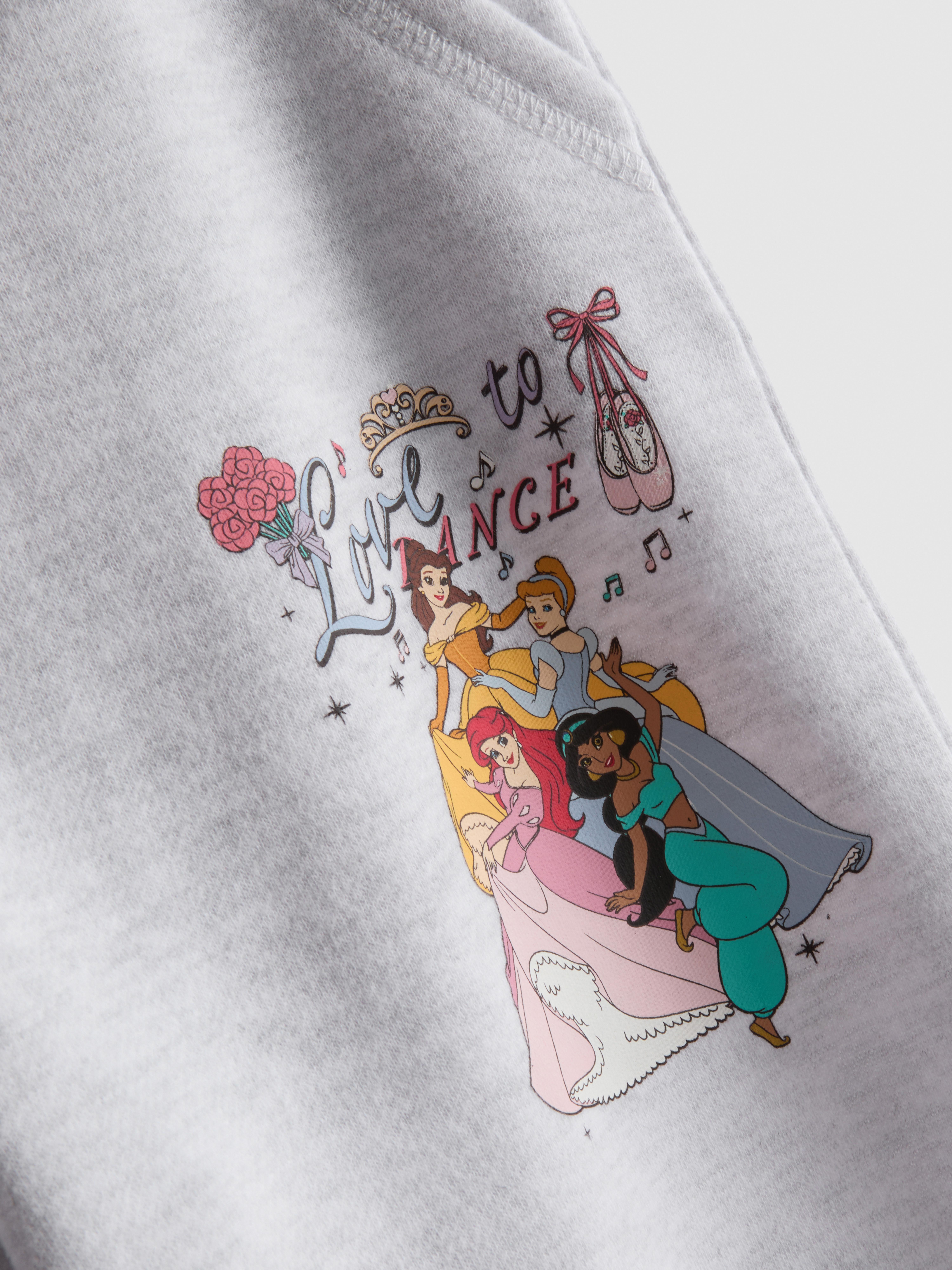 1-9yrs | Disney Princesses Cuffed Joggers