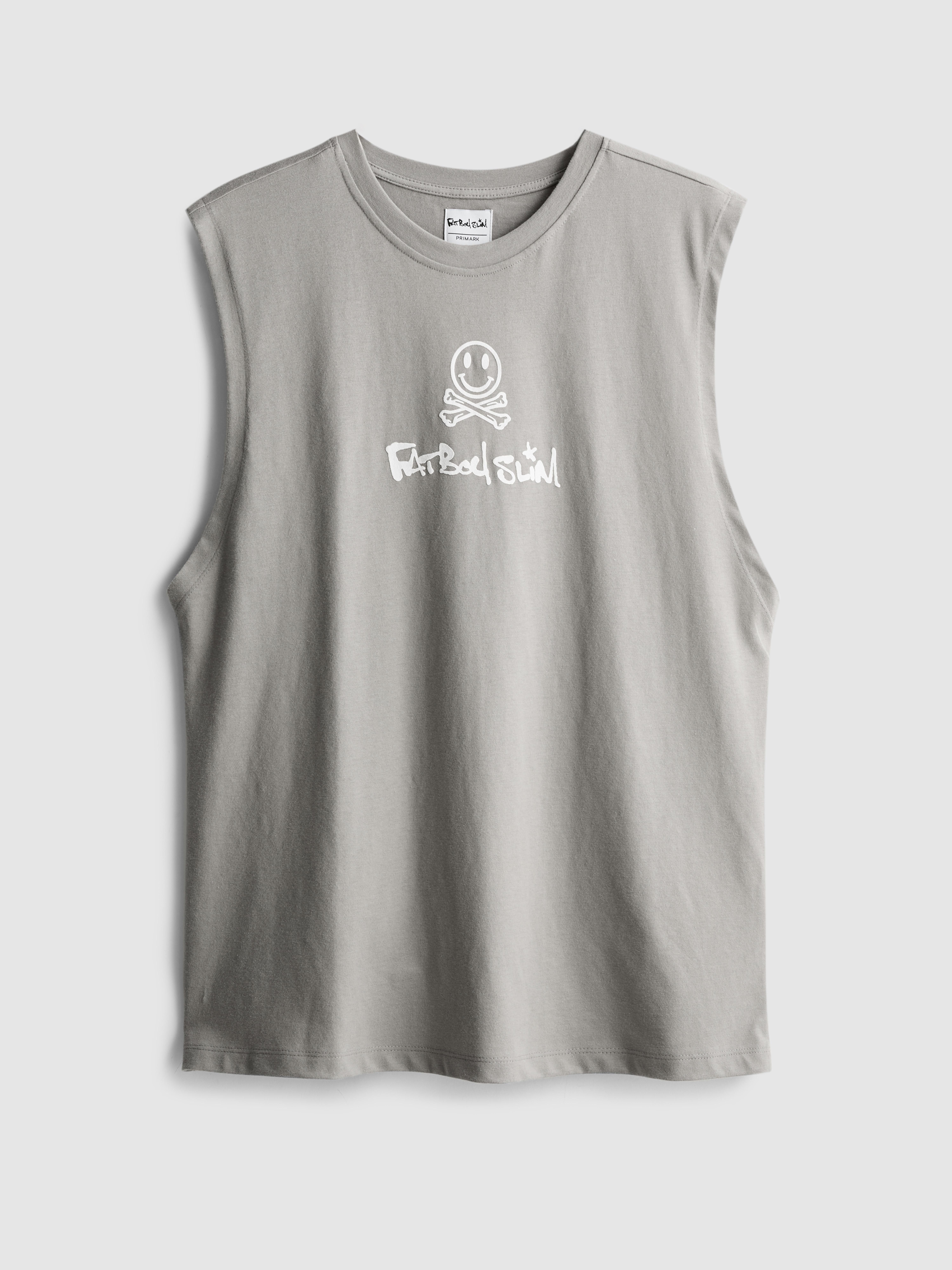 Ärmelloses „Fatboy Slim“ T-Shirt