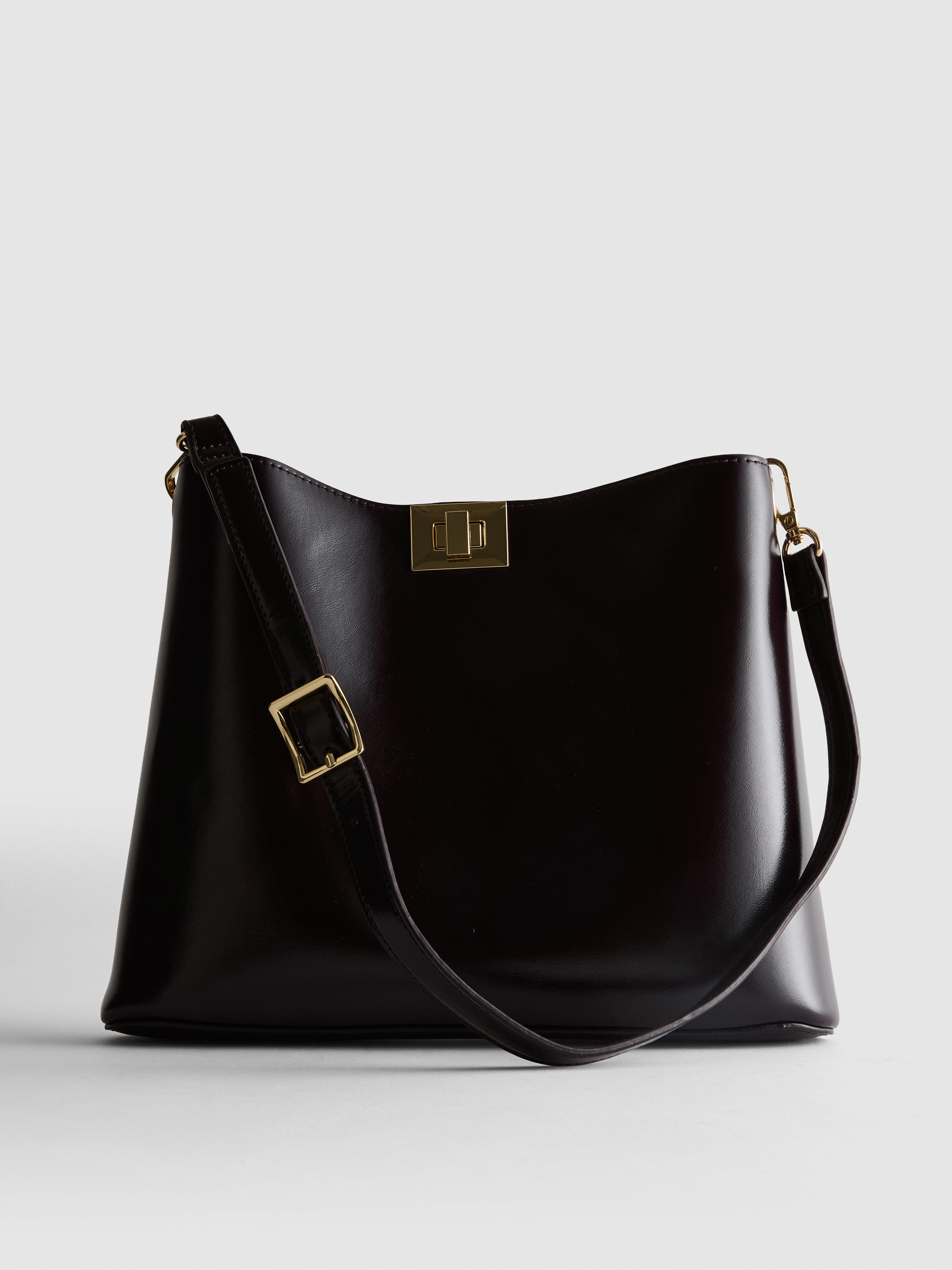 Paula Echevarría Faux Leather Tote Bag