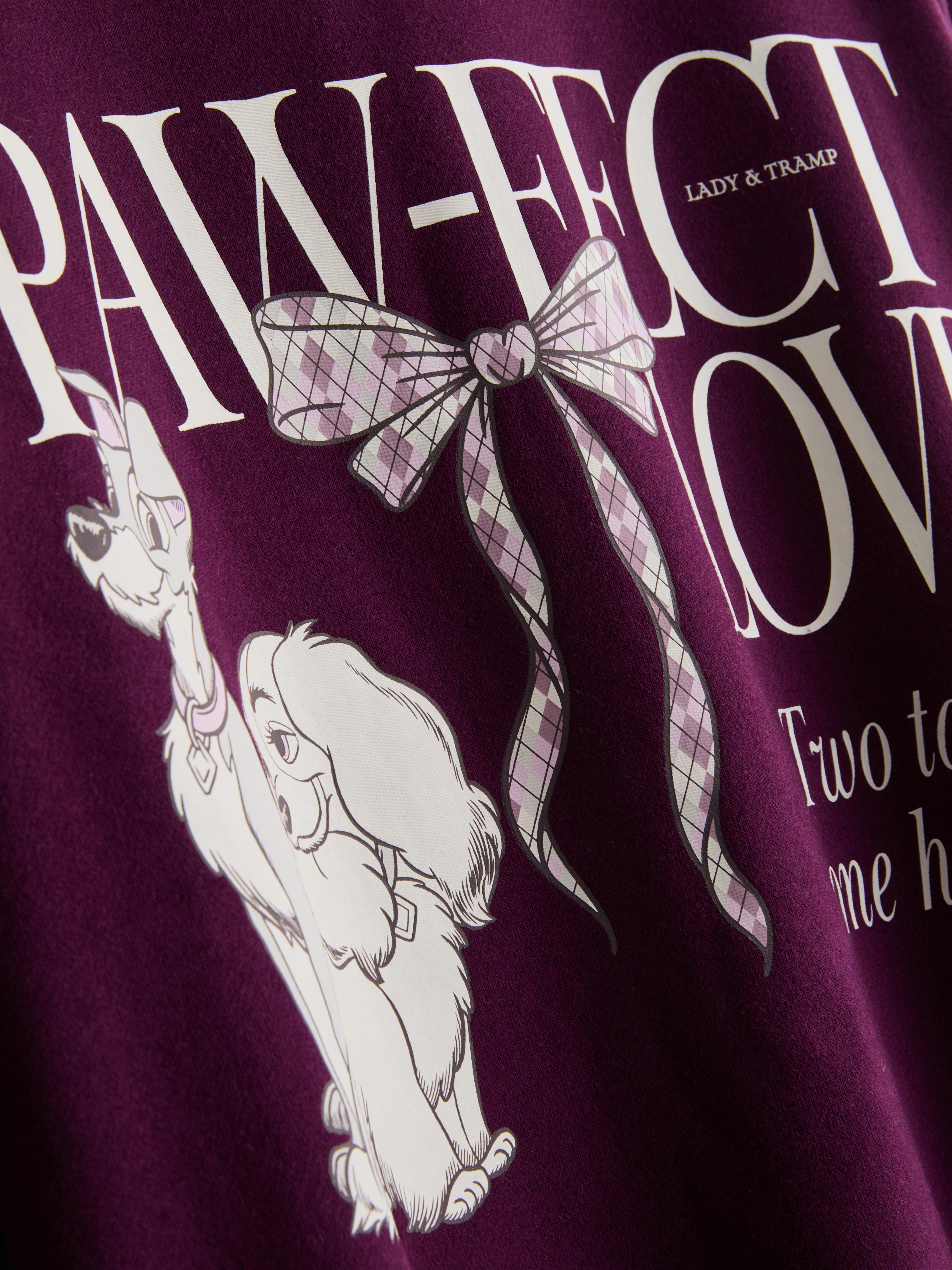 7-15yrs | Disney’s Lady and the Tramp Sweatshirt