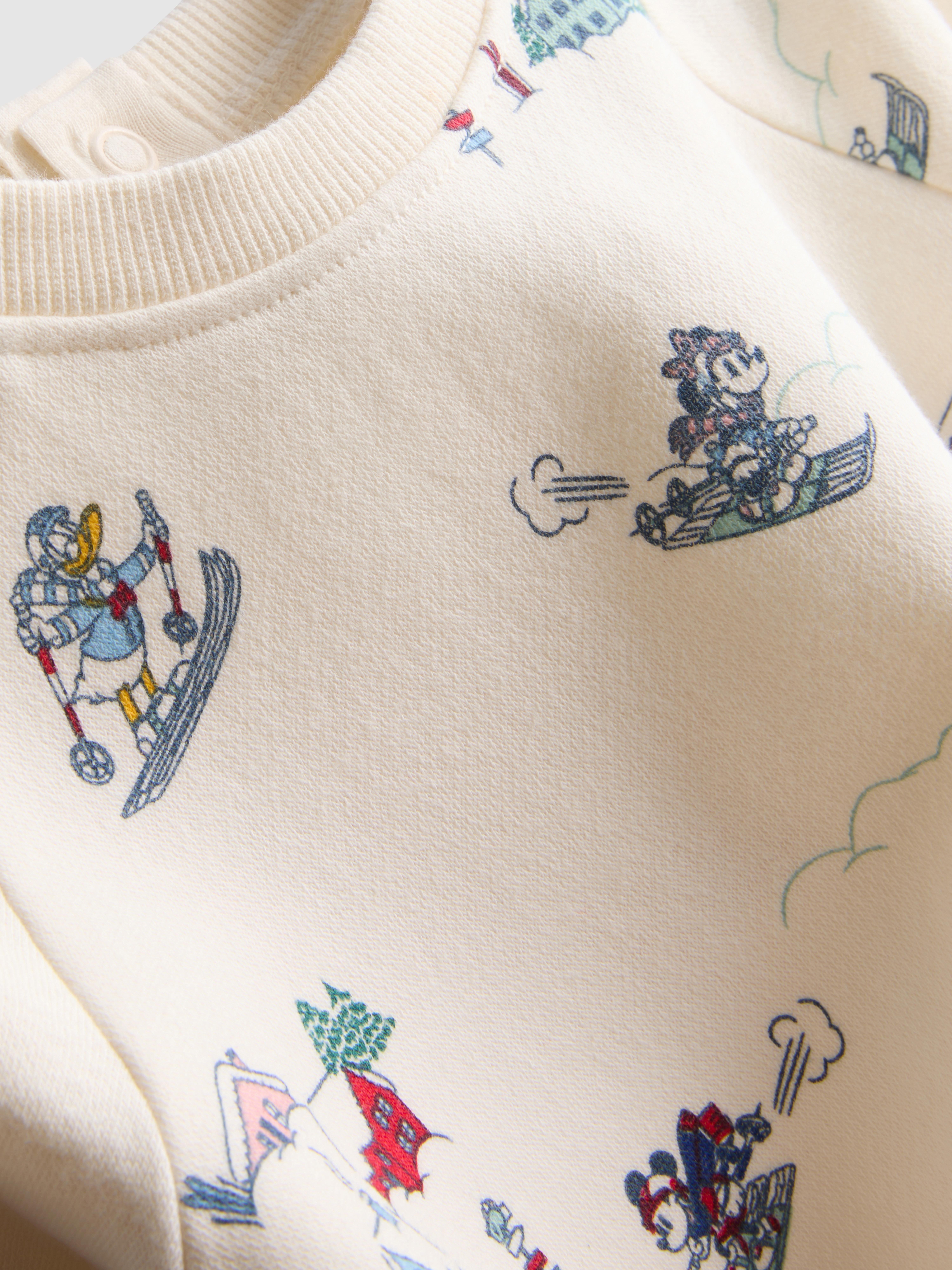 Baby Boys Ivory 0-18mths | Disney’s Mickey Mouse and Friends Romper ...