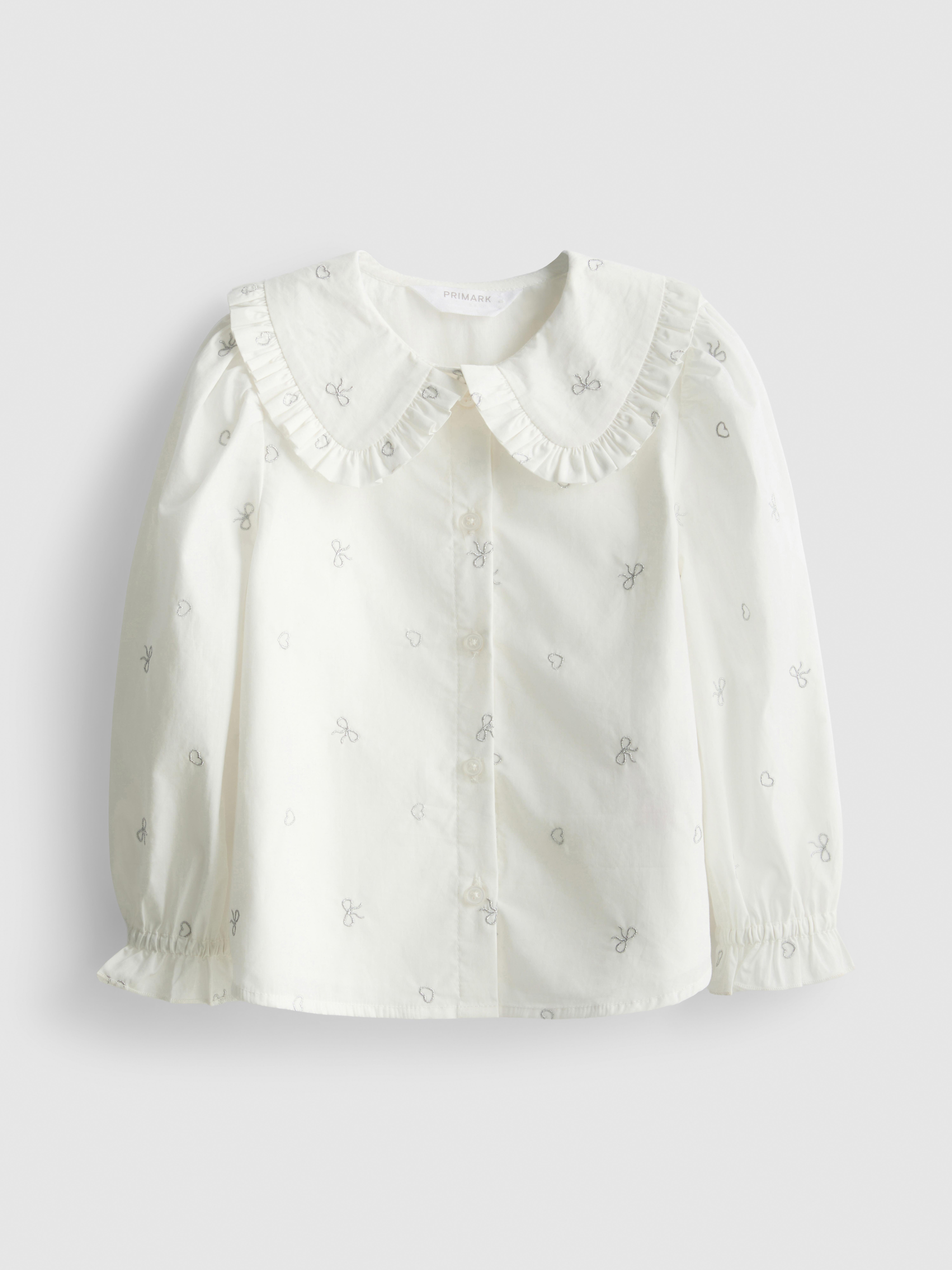 1-9yrs | Pure Cotton Collared Blouse