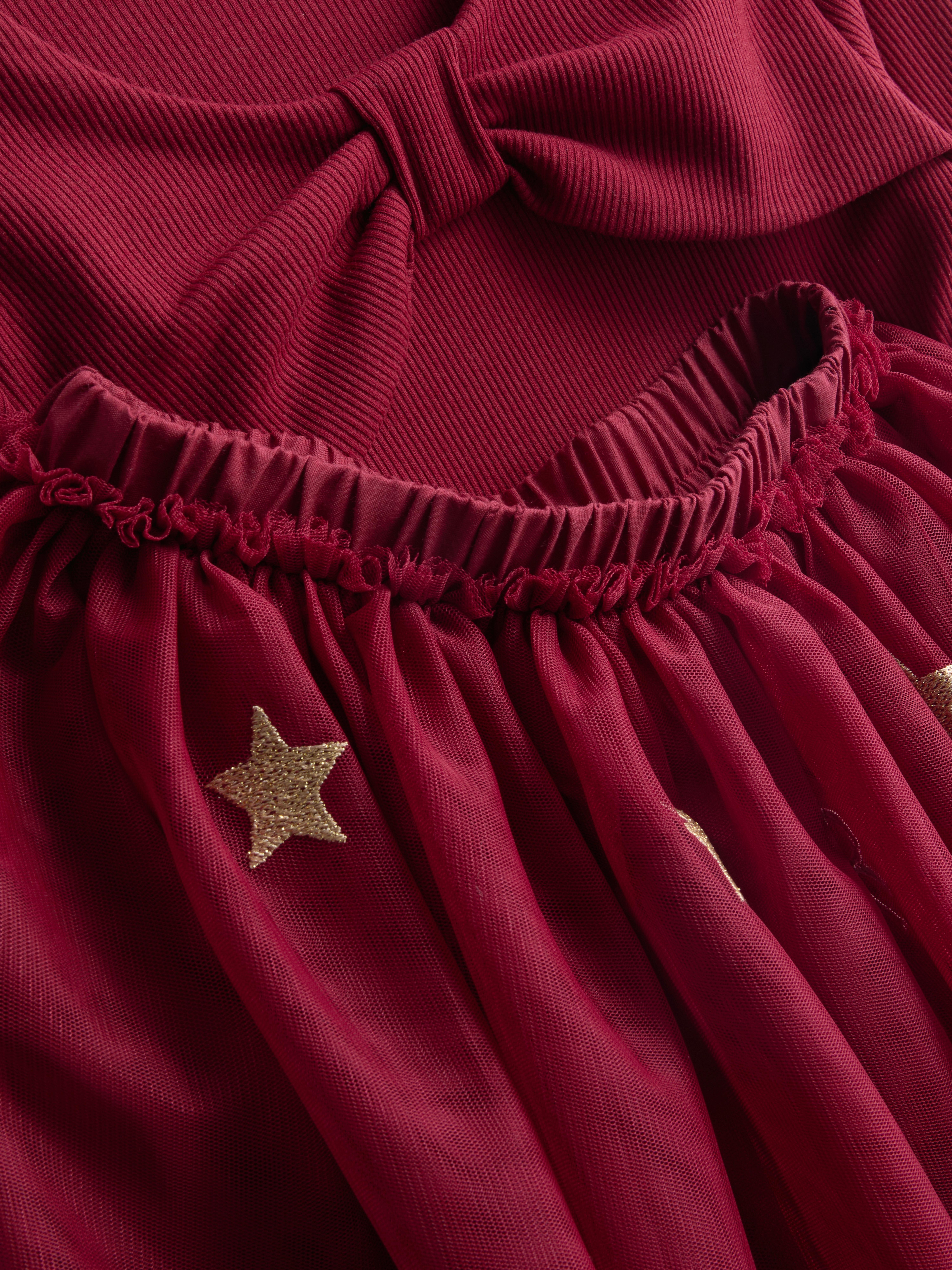 1-9yrs | Star Graphic T-Shirt and Tutu Skirt Set