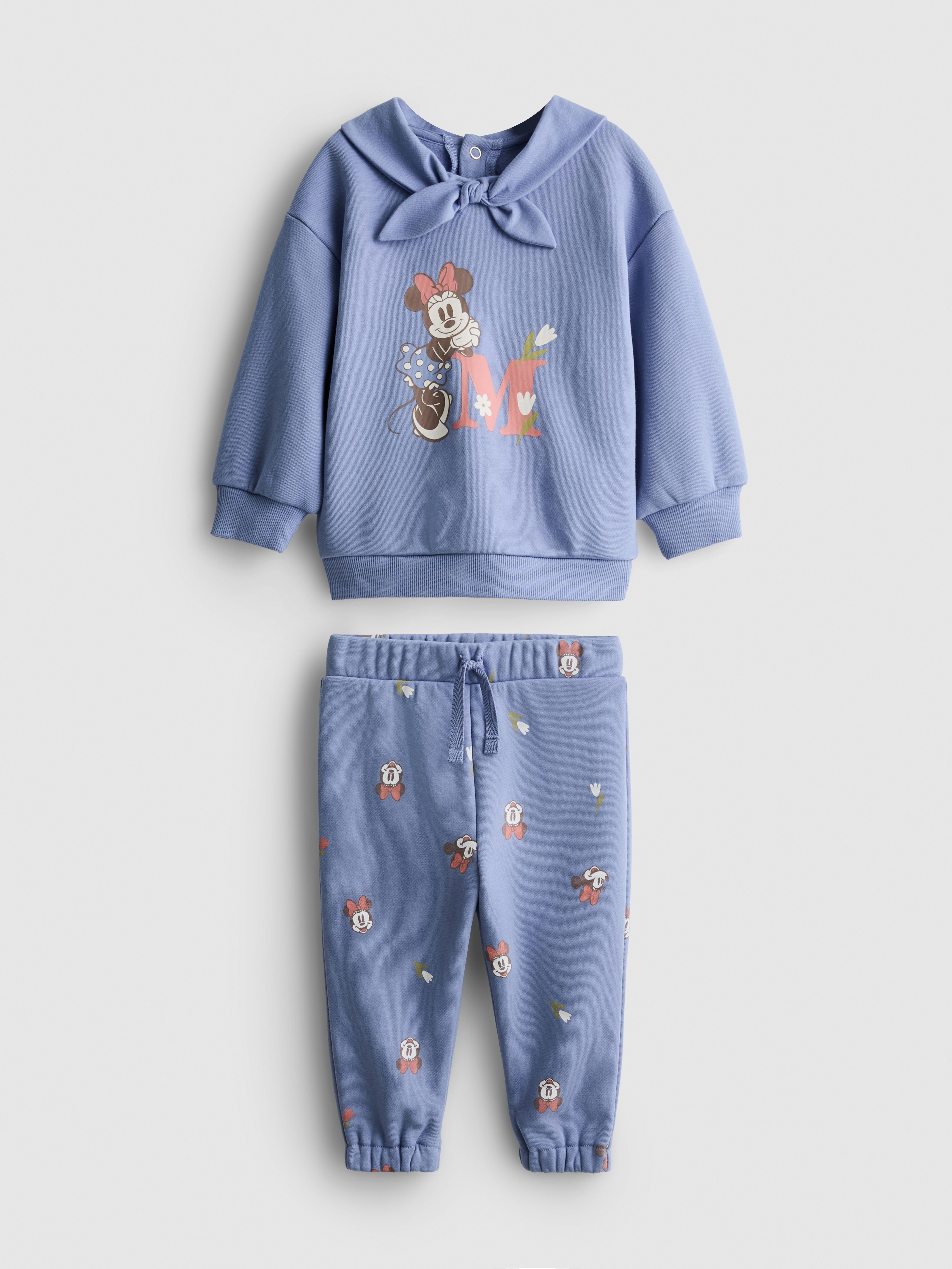 0-18mths | Disney’s Minnie Mouse Sweatshirt and Joggers Set